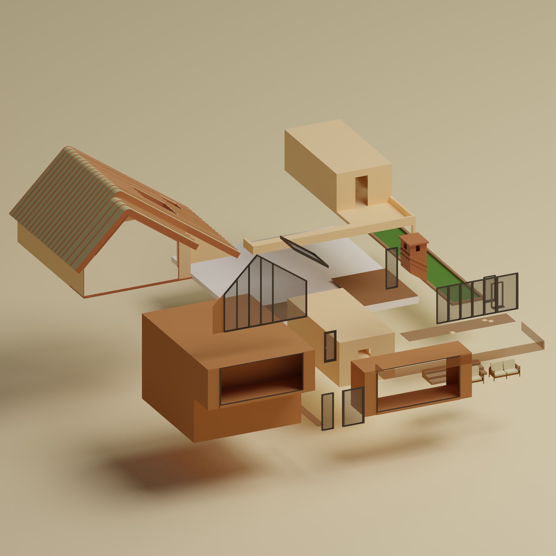 Lowpoly Houses Collection 2 _25