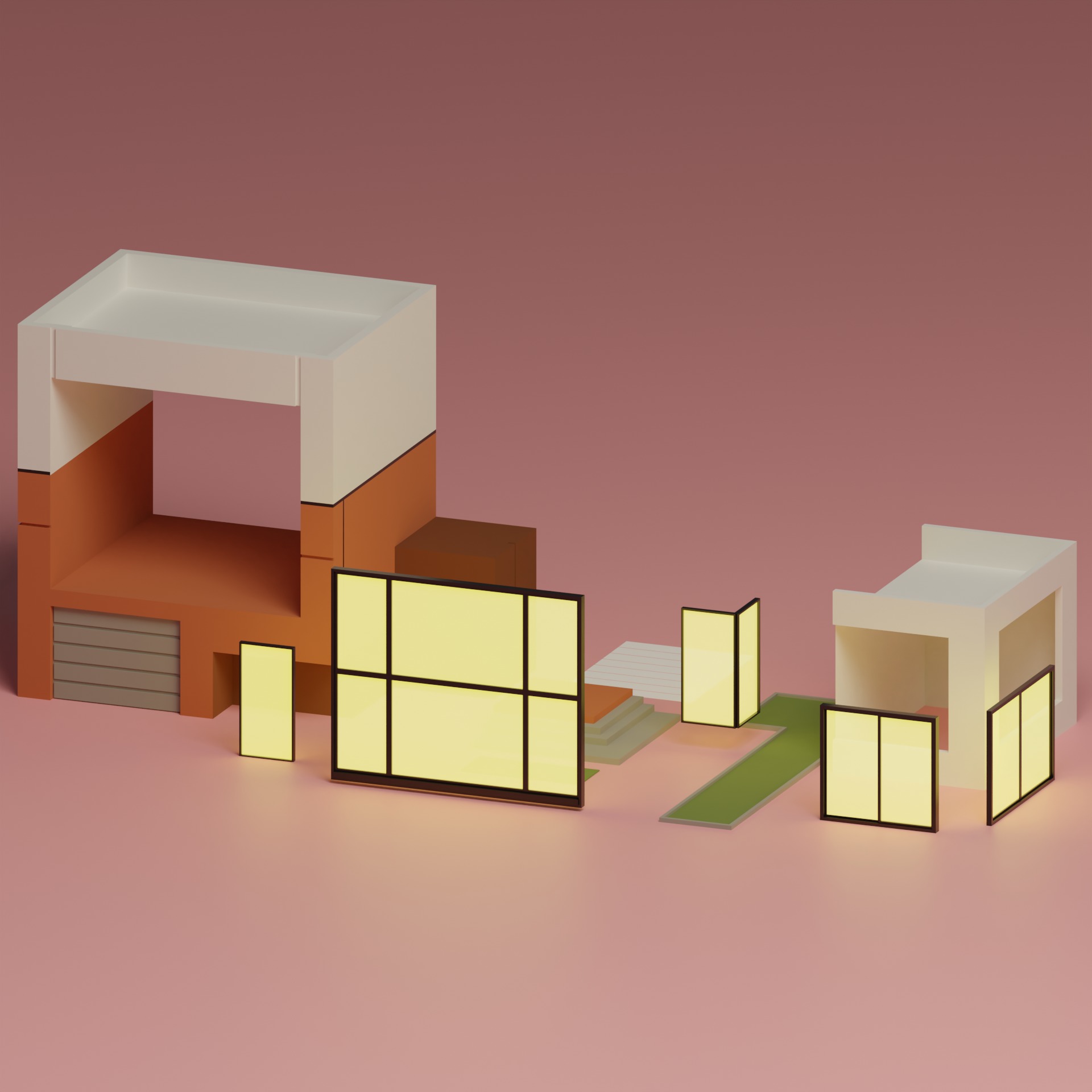 Lowpoly Houses Collection 2 _22