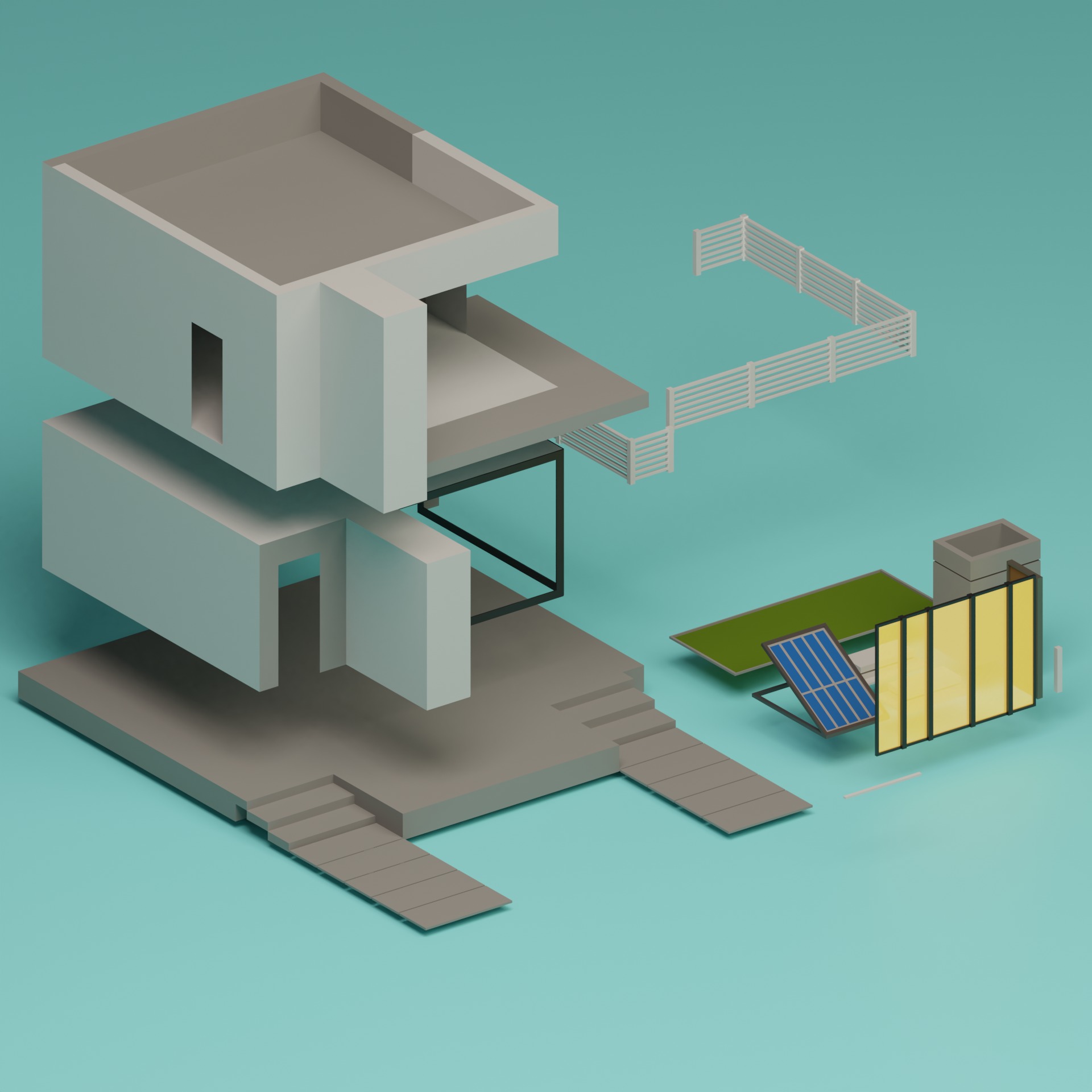 Lowpoly Houses Collection 2 _20