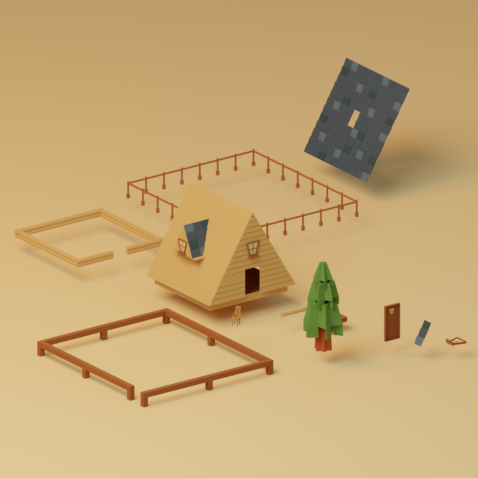 Lowpoly Houses Collection 2 _15