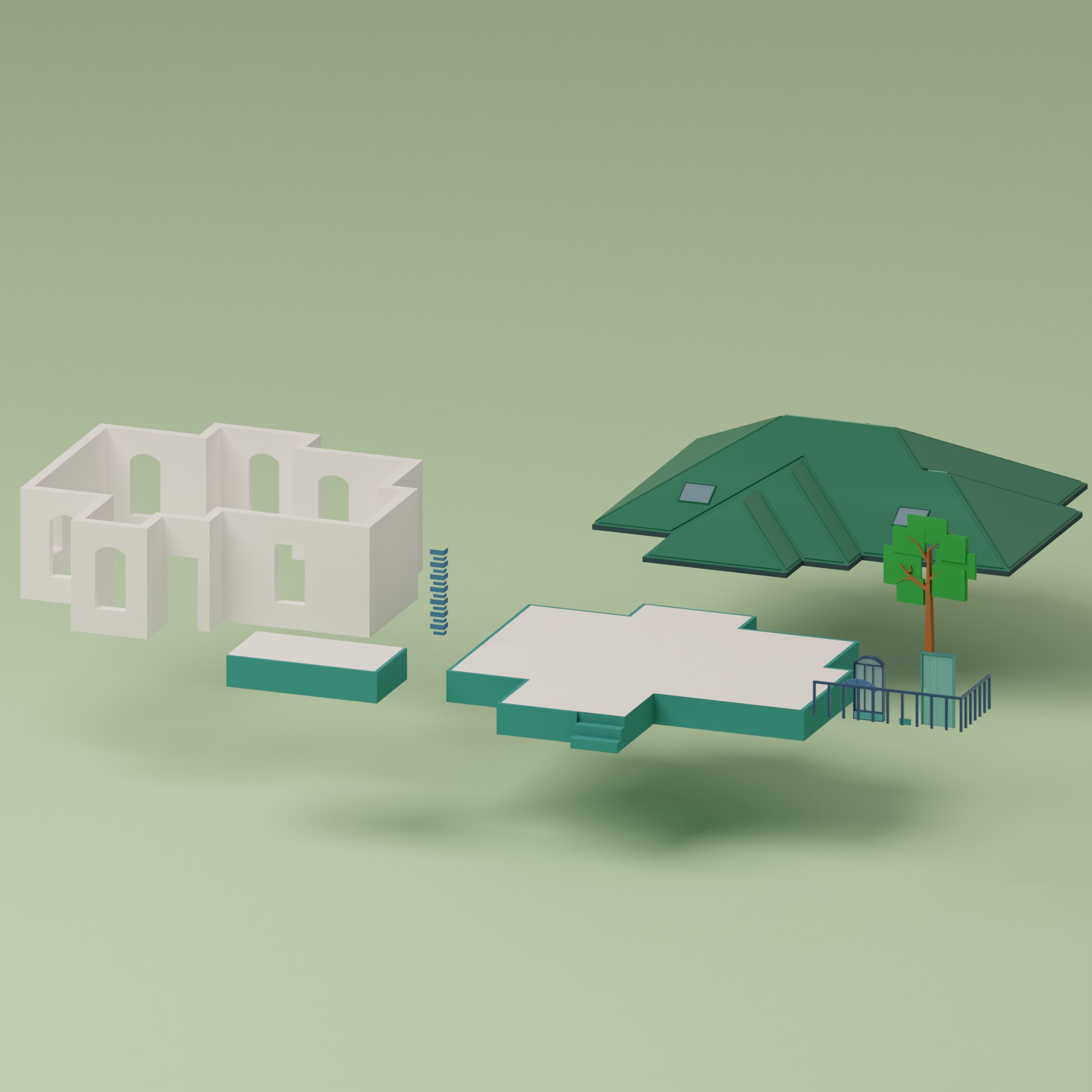 Lowpoly Houses Collection 2 _10