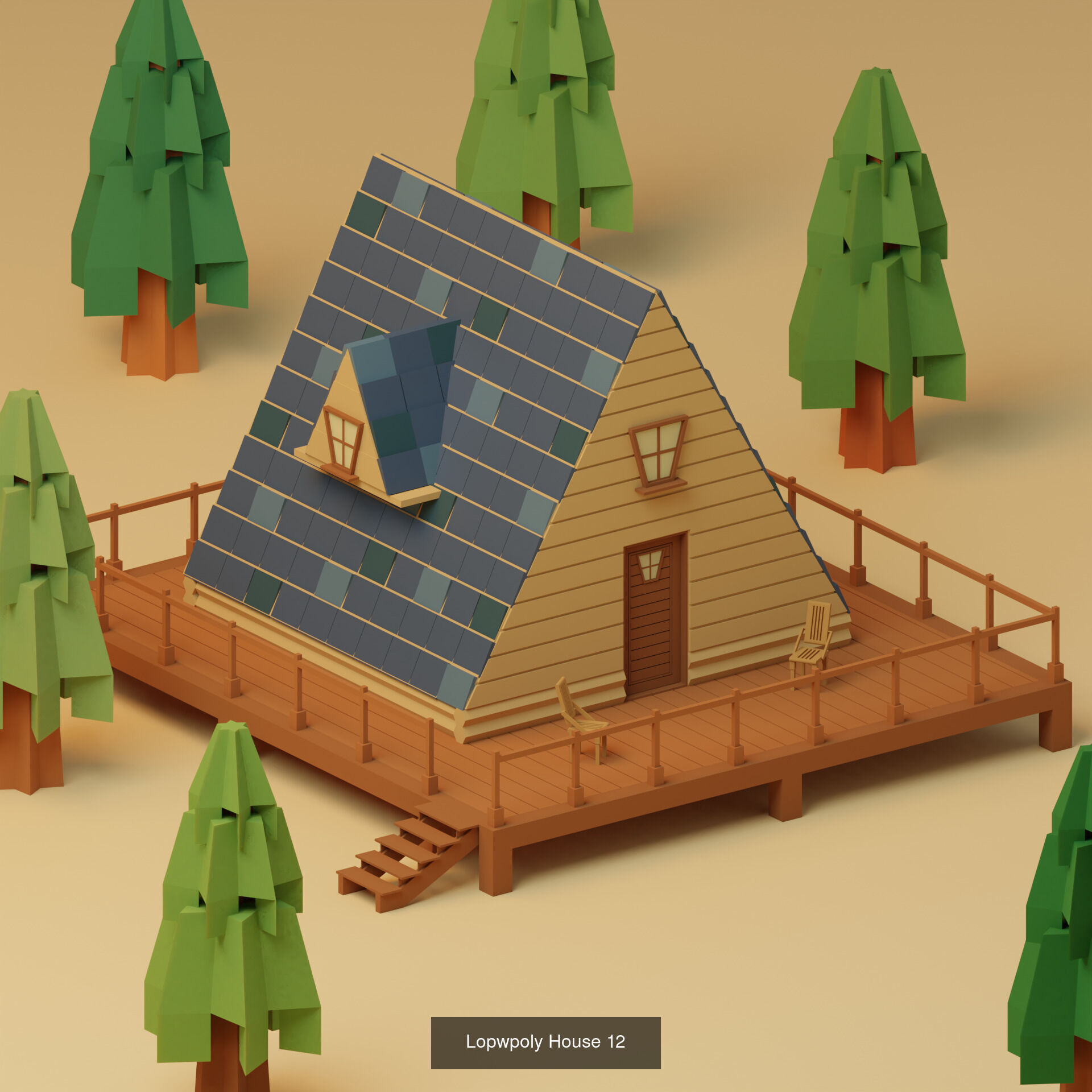 Lowpoly Houses Collection 2 _3