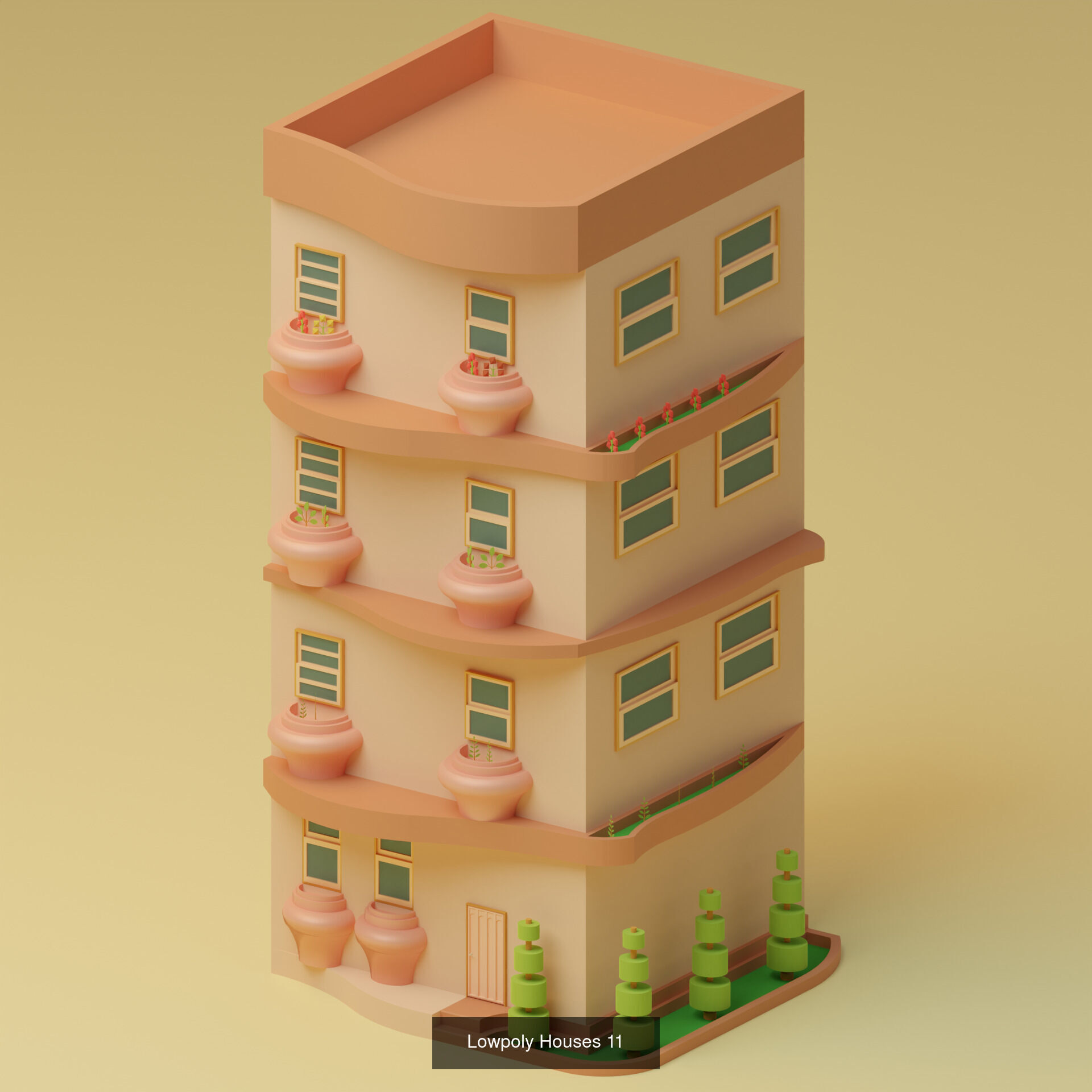 Lowpoly Houses Collection 2 _2