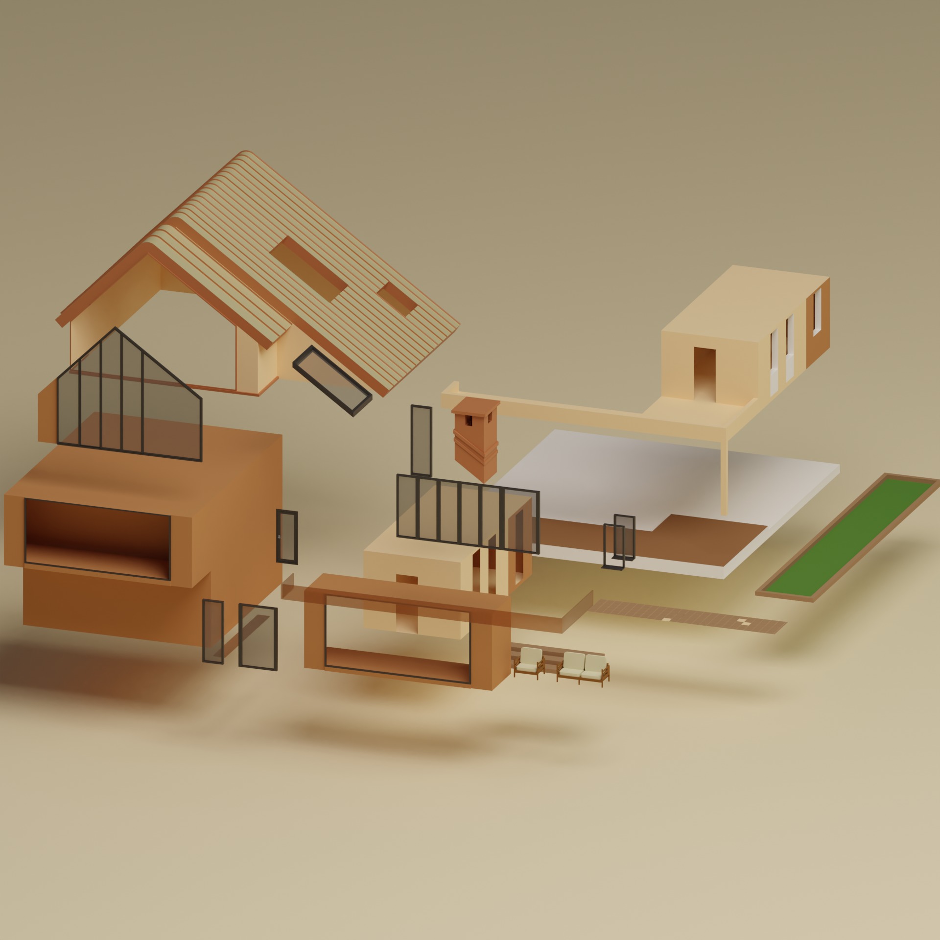 Lowpoly Houses Collection 2 _24