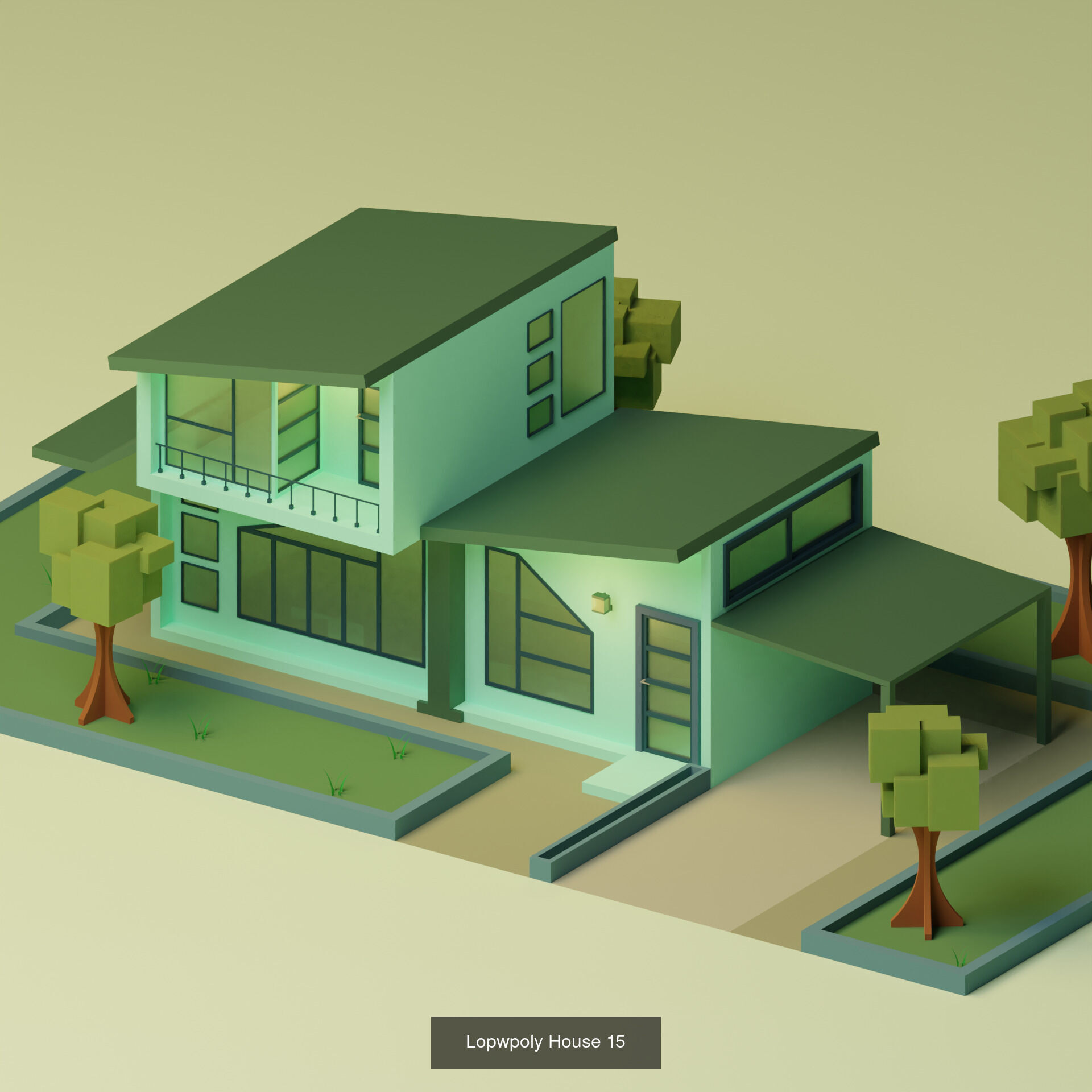 Lowpoly Houses Collection 2 _6