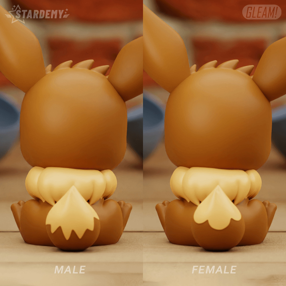 EEVEELUTIONS CHIBI More than 19 MODELS Pokemon Fanart 3D print model_2