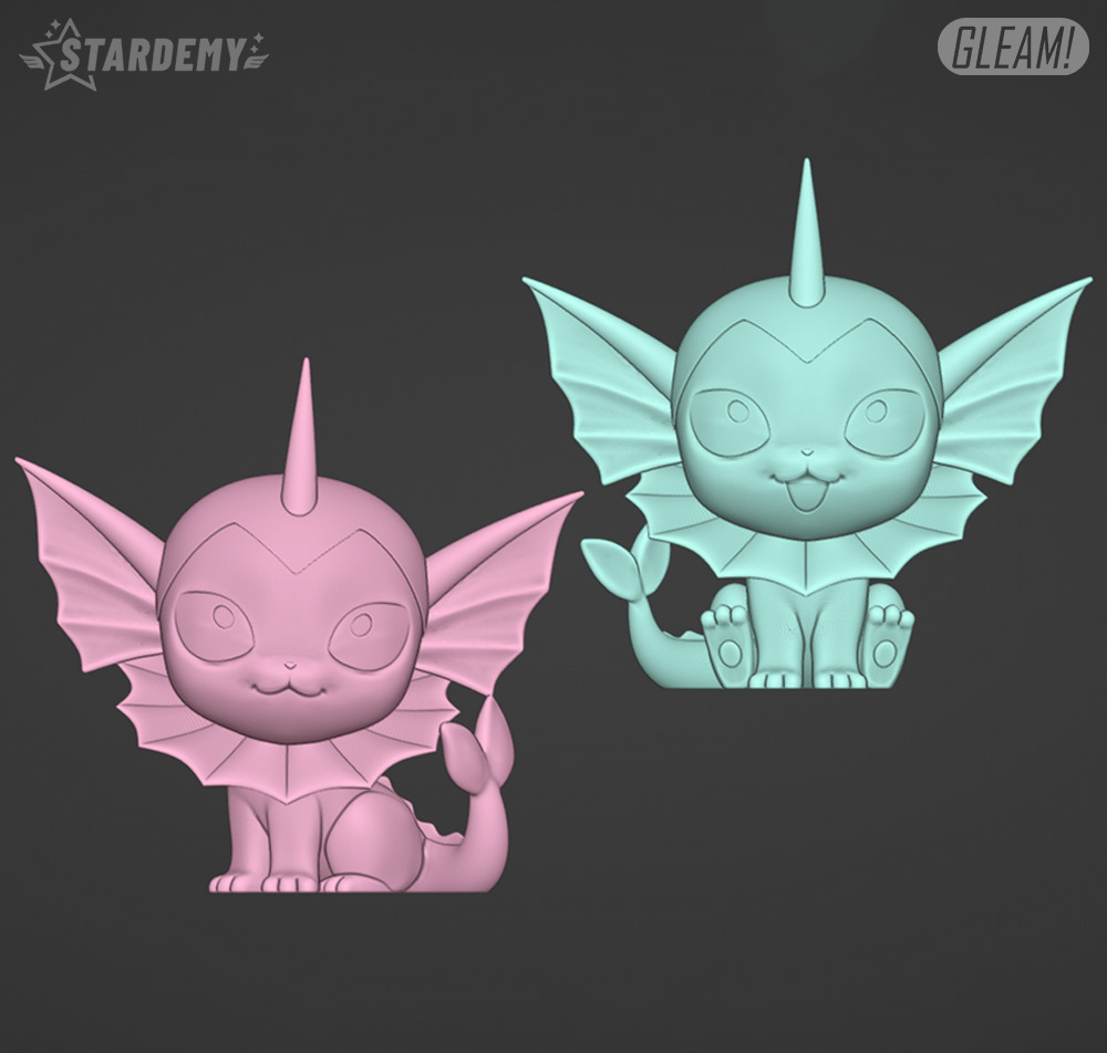 EEVEELUTIONS CHIBI More than 19 MODELS Pokemon Fanart 3D print model_6