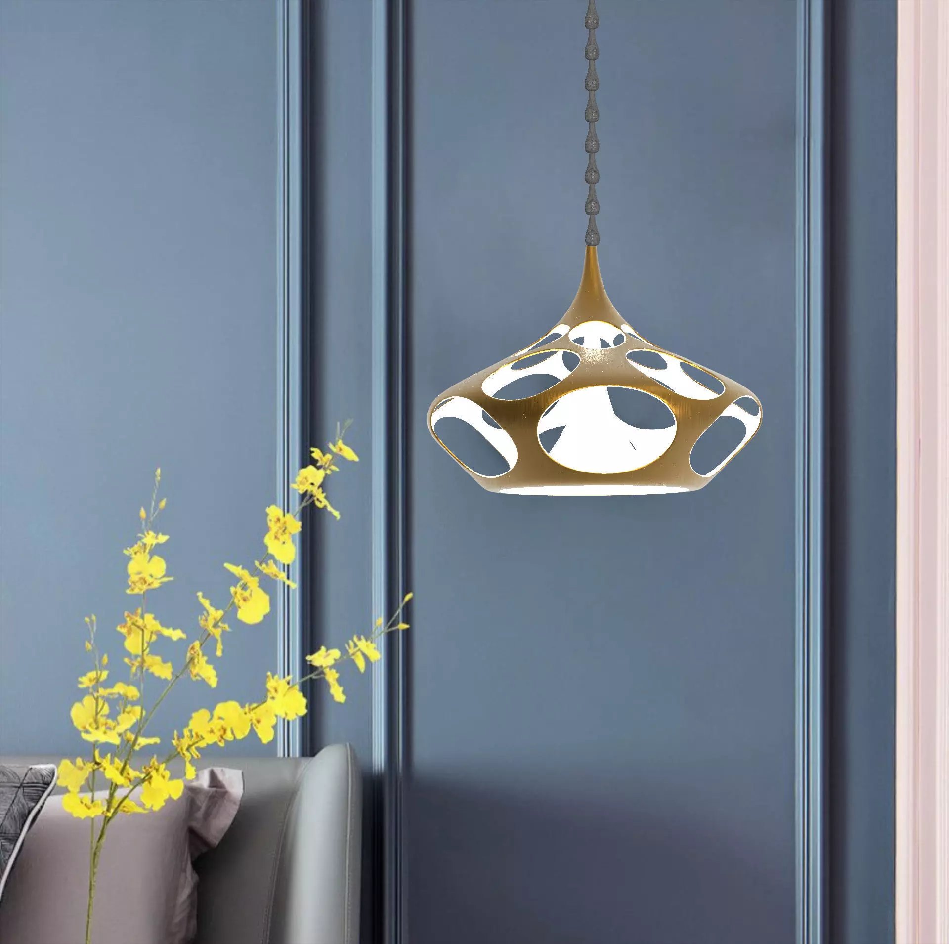 Pendant Light 3D print model_0