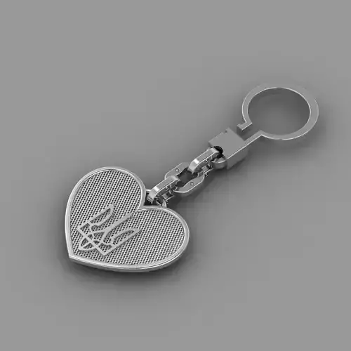 keychain ukraine trident bl0005