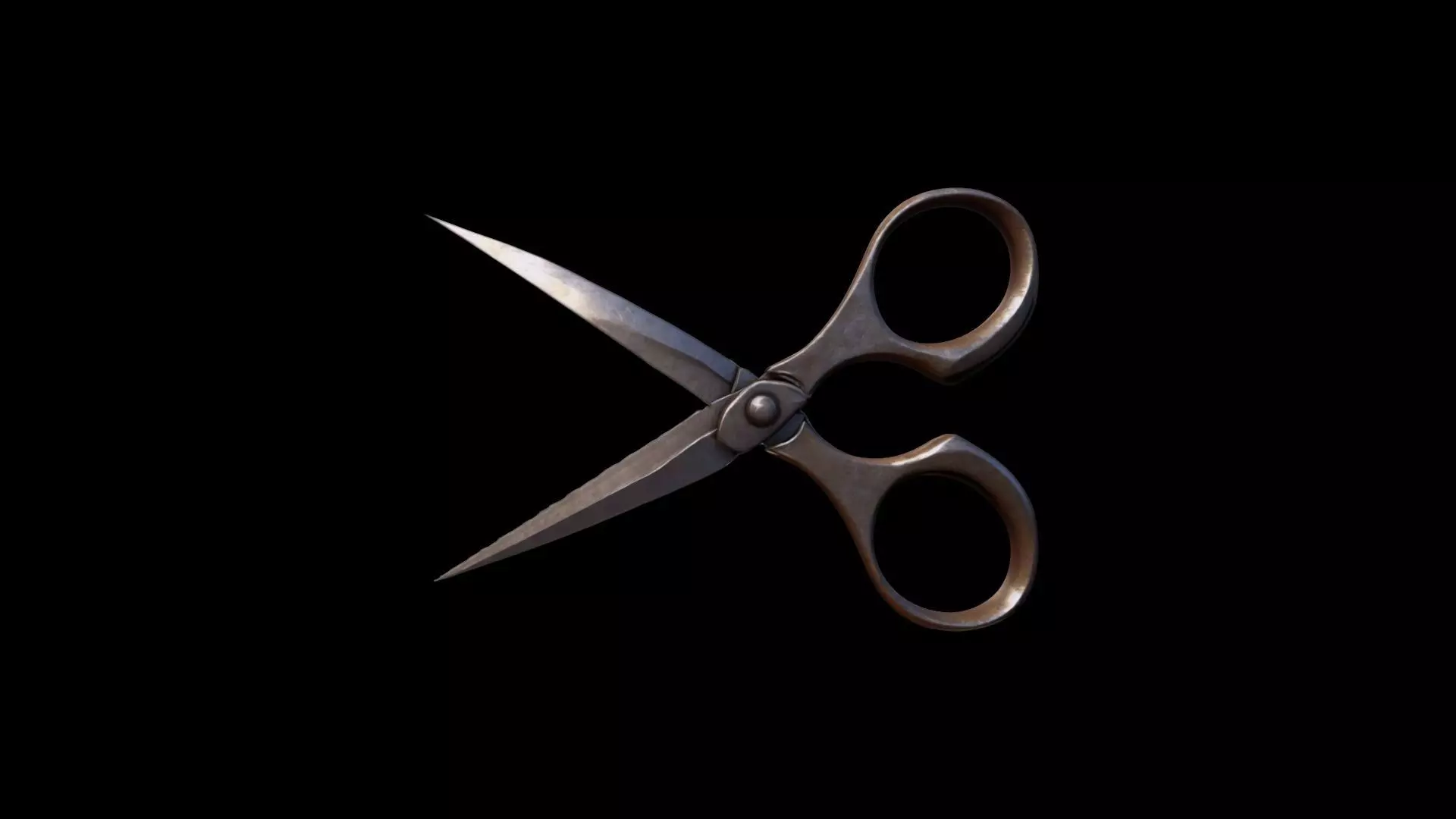 3d Render Scissors Set Collection 3D model_0