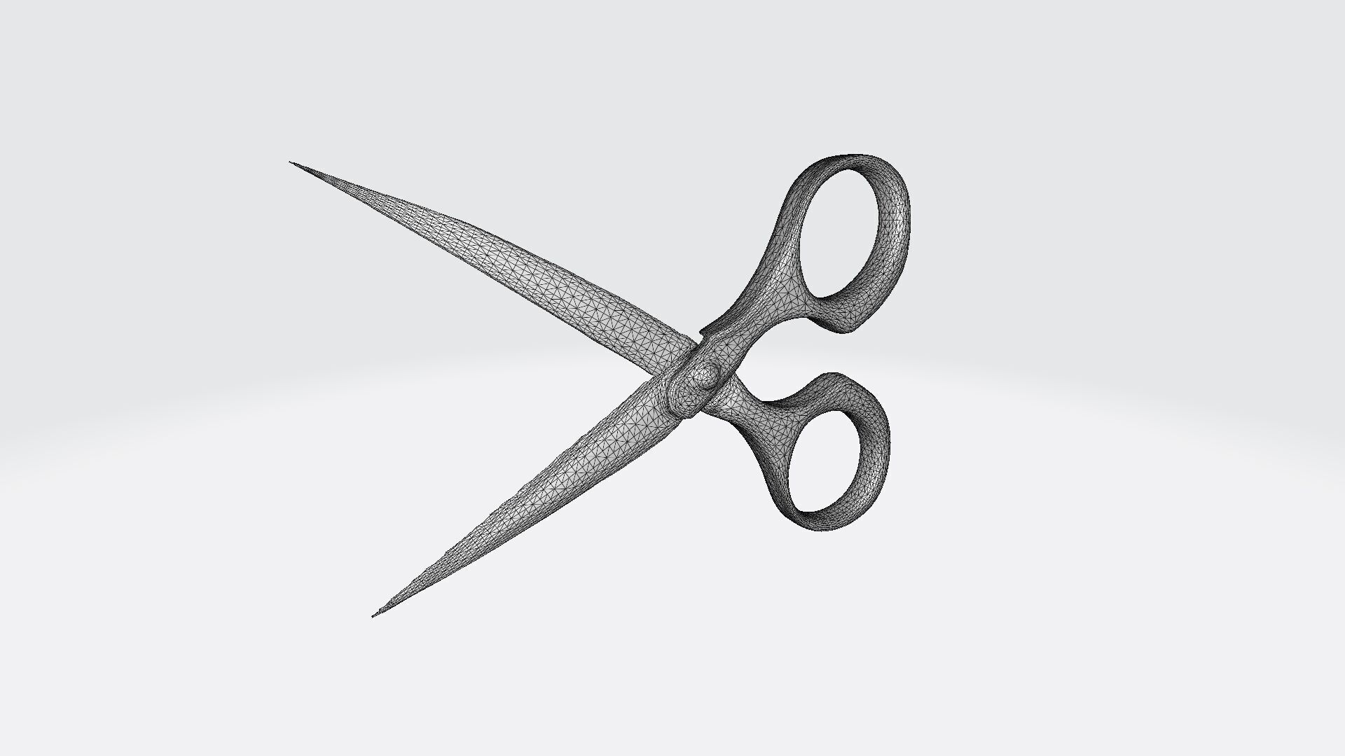 3d Render Scissors Set Collection 3D model_7