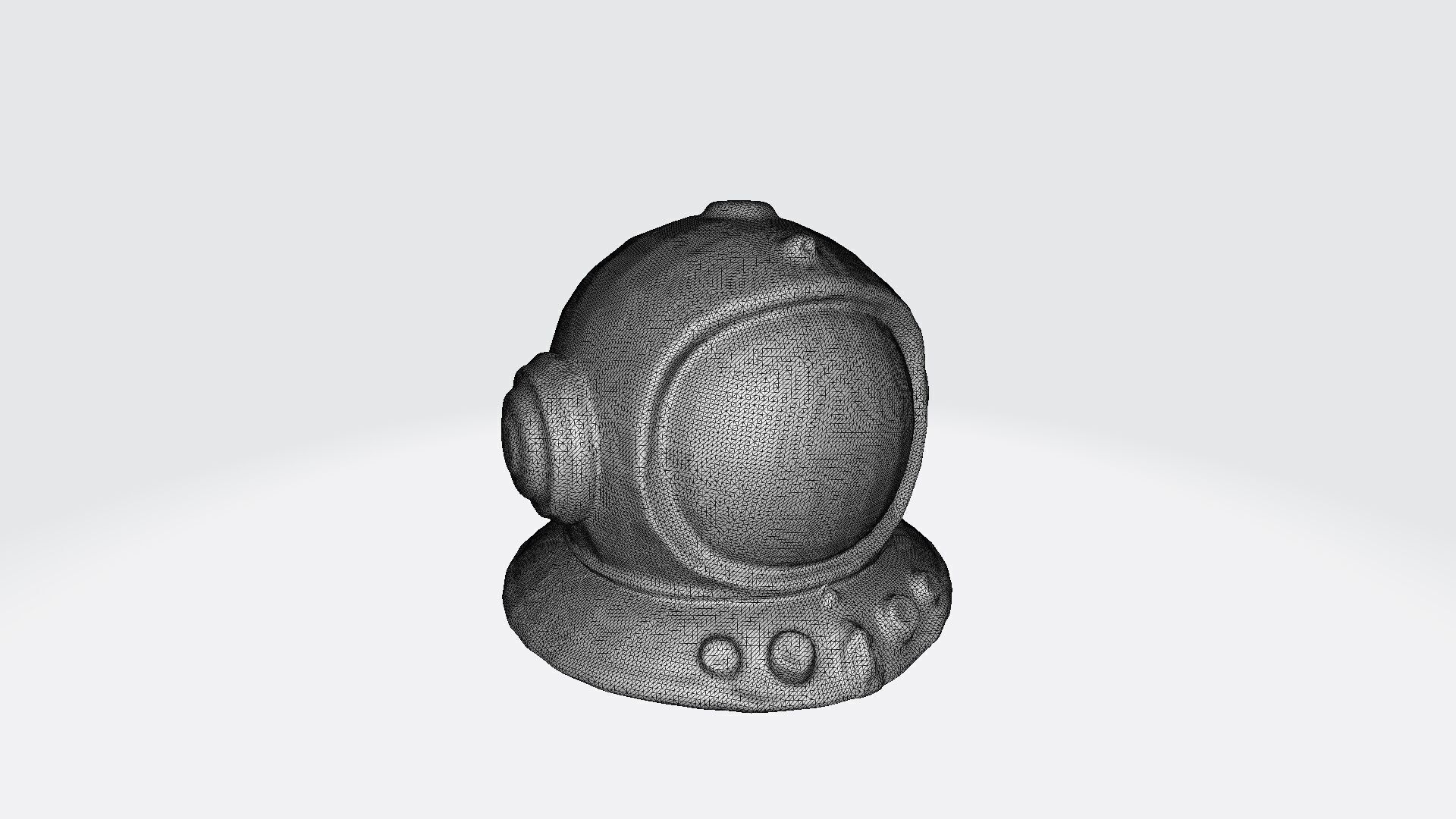 3d Render Space Explorer Helmet Mask 3D model_6