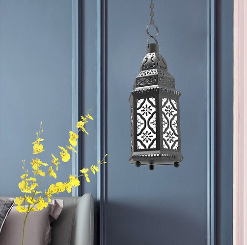 arabic Lamp shade 3D print model