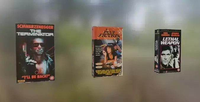 VHS 3D Models 3D model
