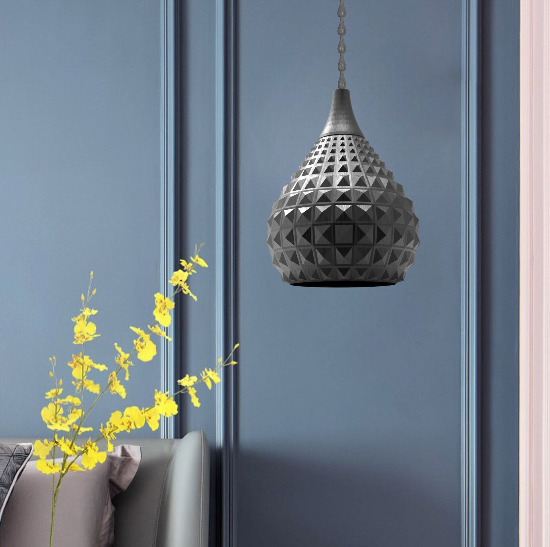 Ceiling Lamp 3D print model_3