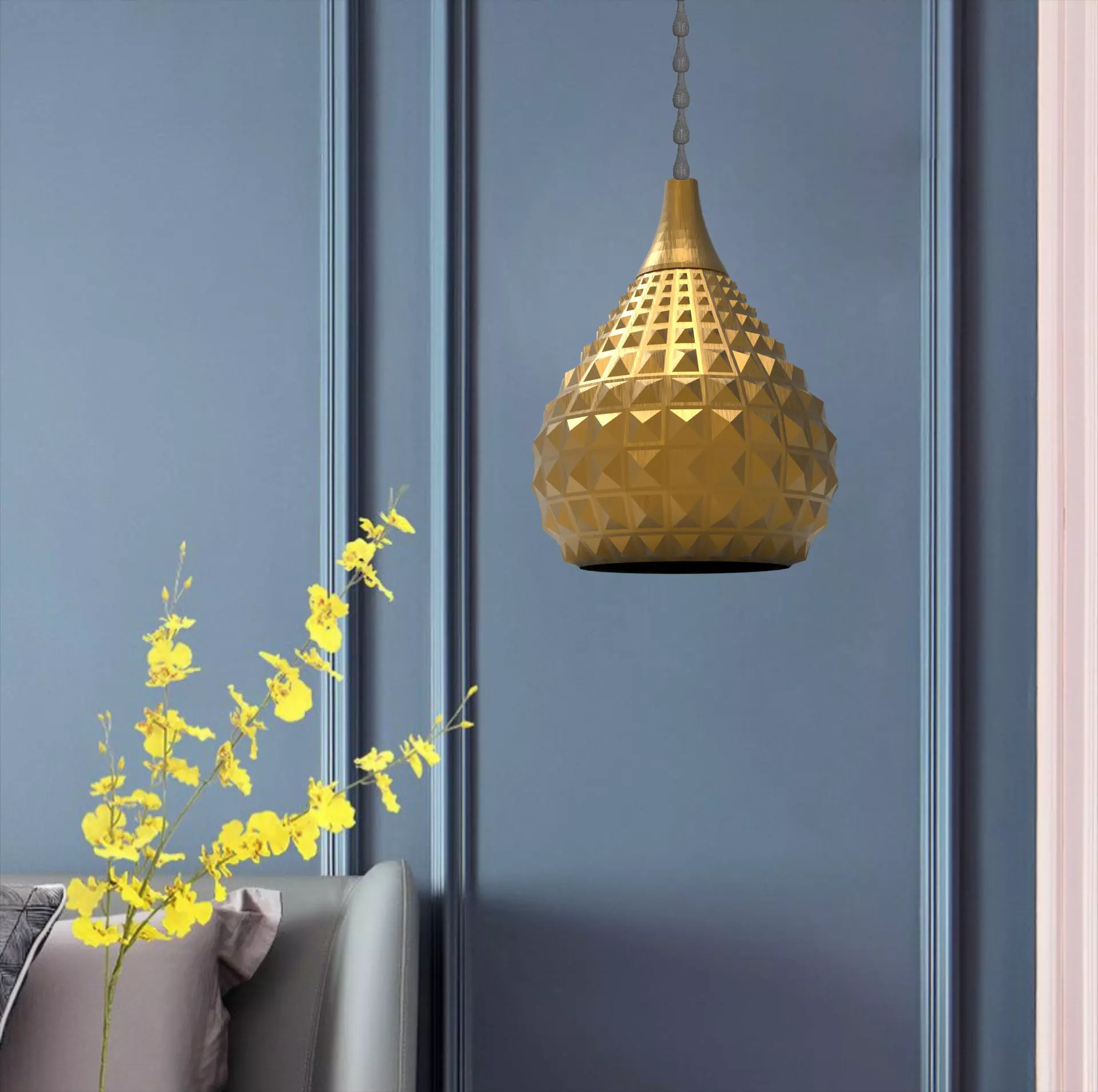 Ceiling Lamp 3D print model_0