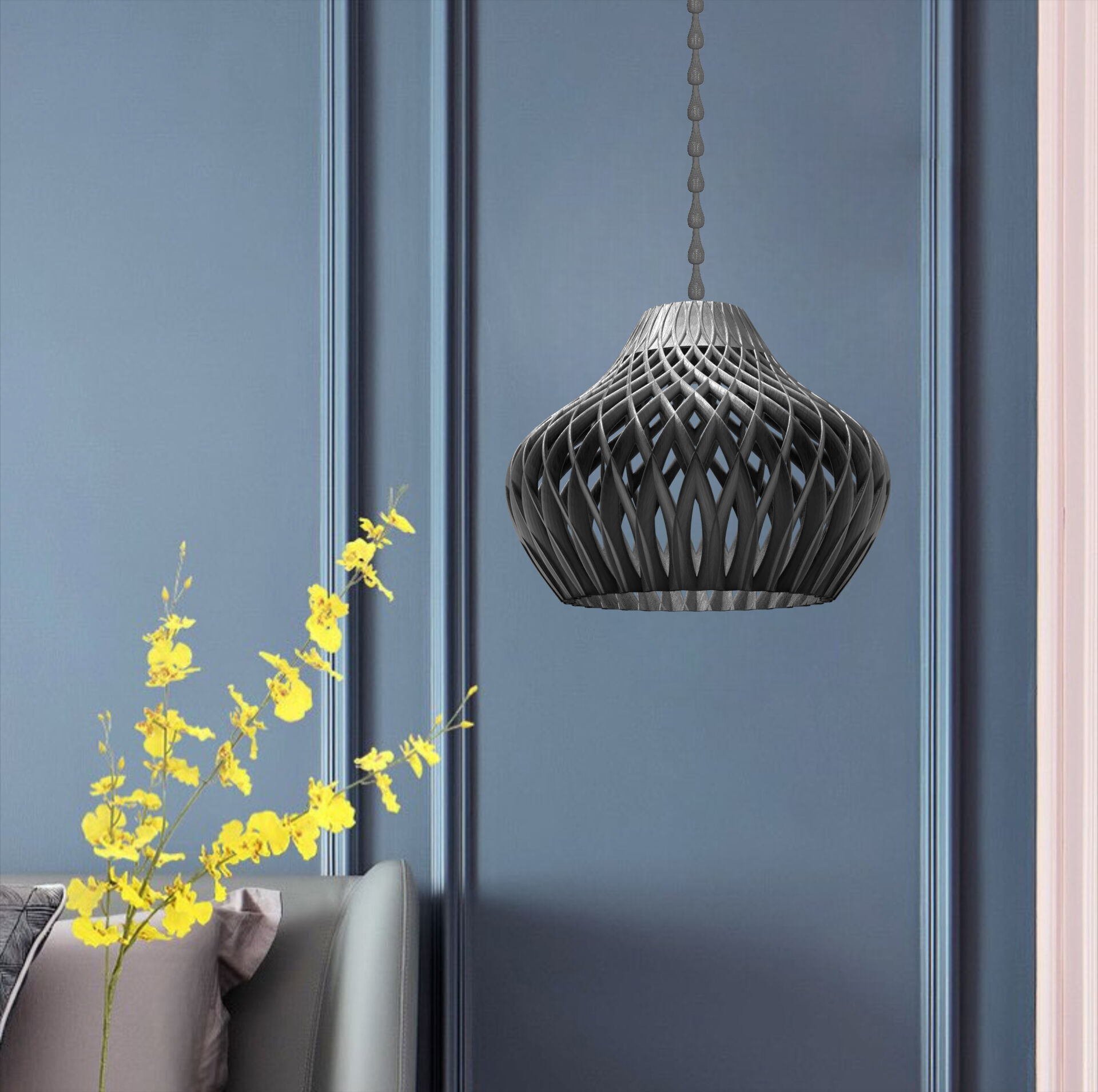 Lamp shade 3D print model_1