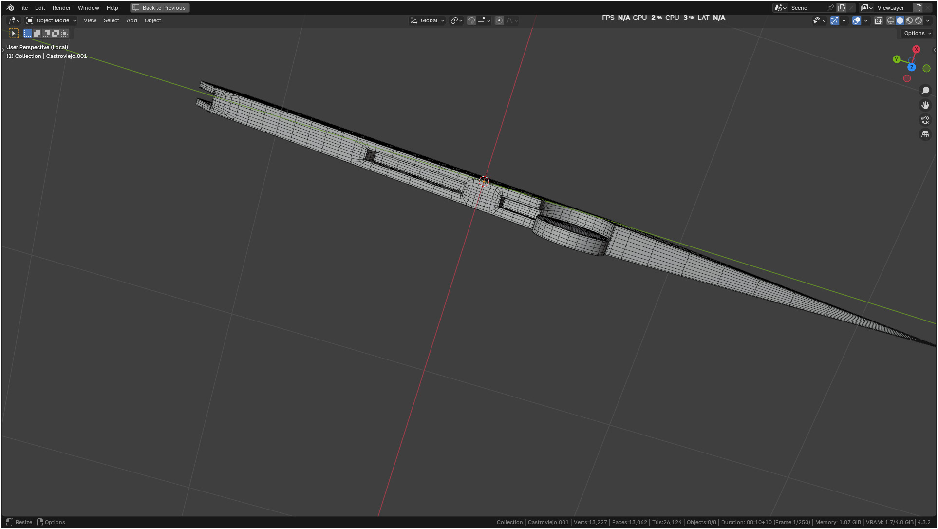 Castroviejo Caliper 3D model_33