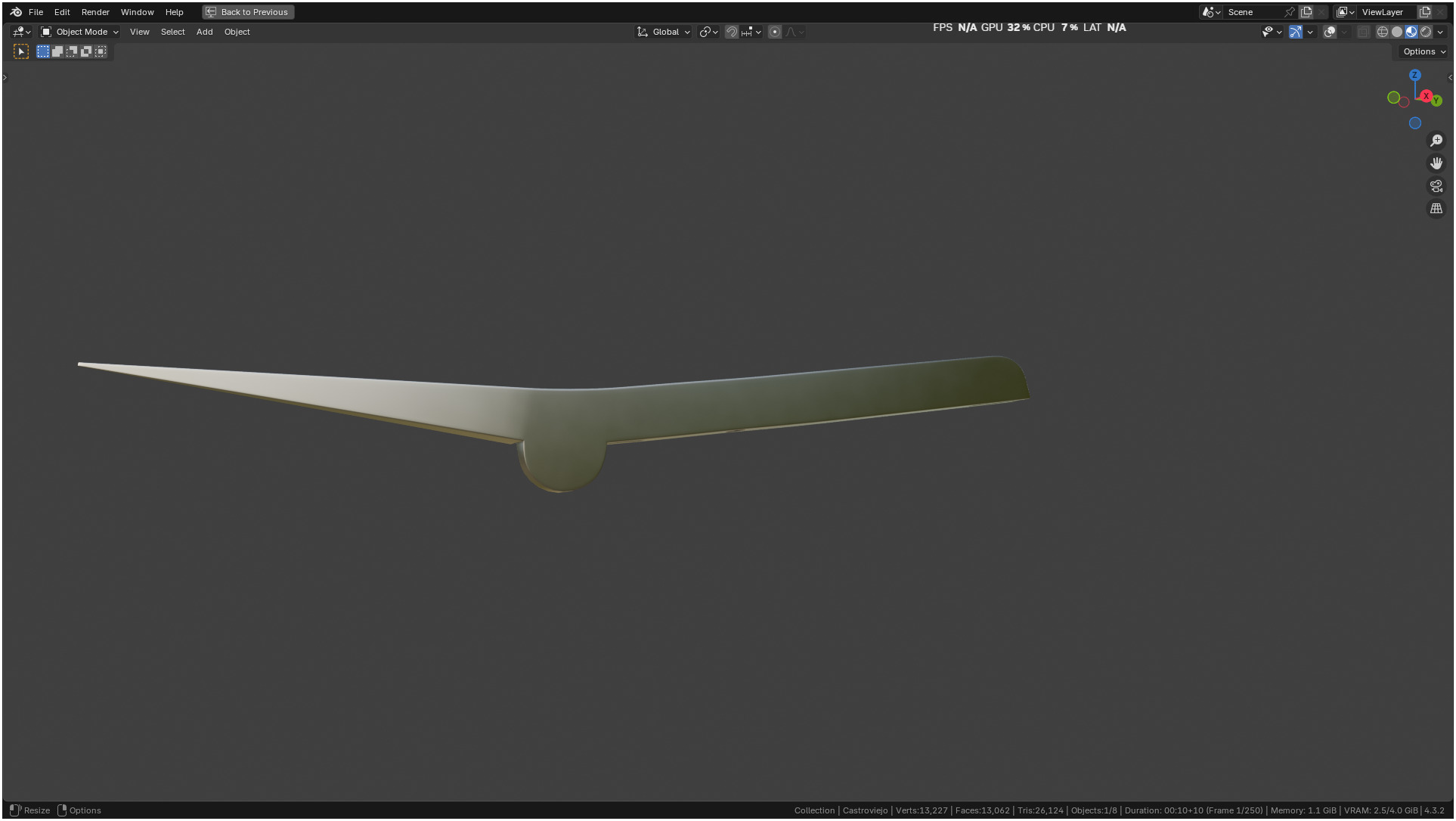 Castroviejo Caliper 3D model_43