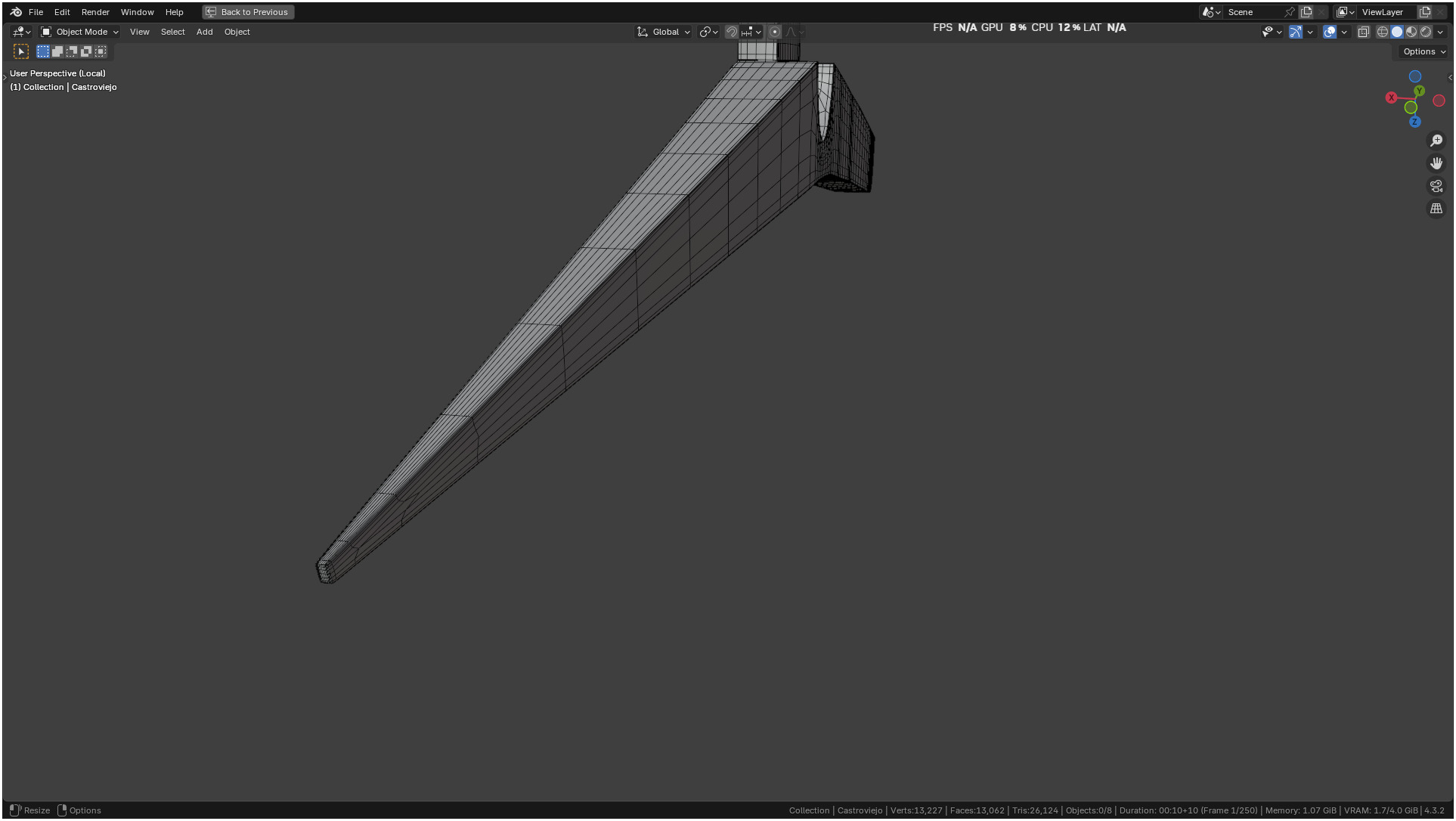Castroviejo Caliper 3D model_38
