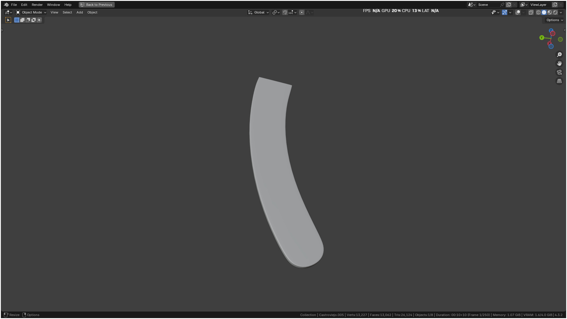 Castroviejo Caliper 3D model_45