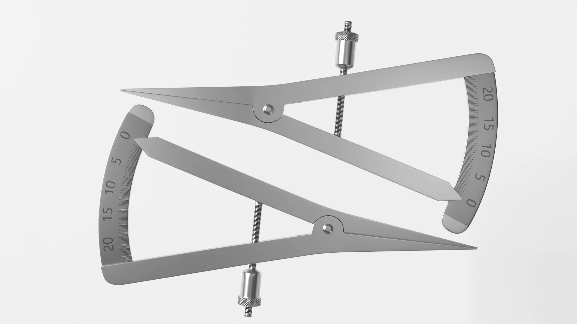 Castroviejo Caliper 3D model_0