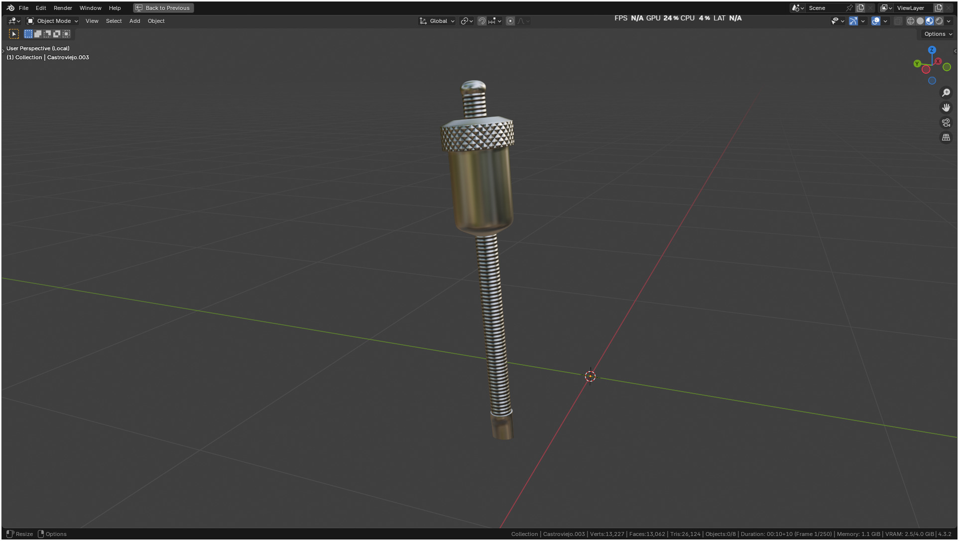 Castroviejo Caliper 3D model_57