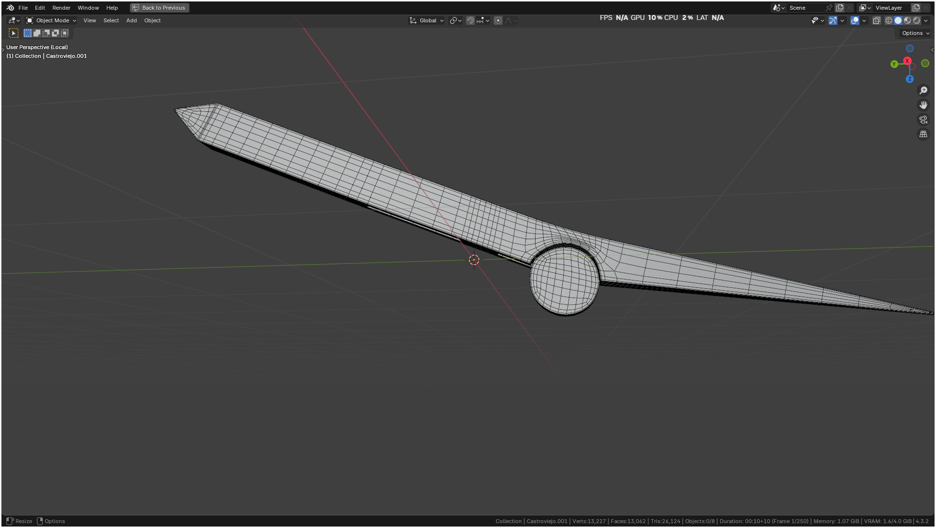 Castroviejo Caliper 3D model_31