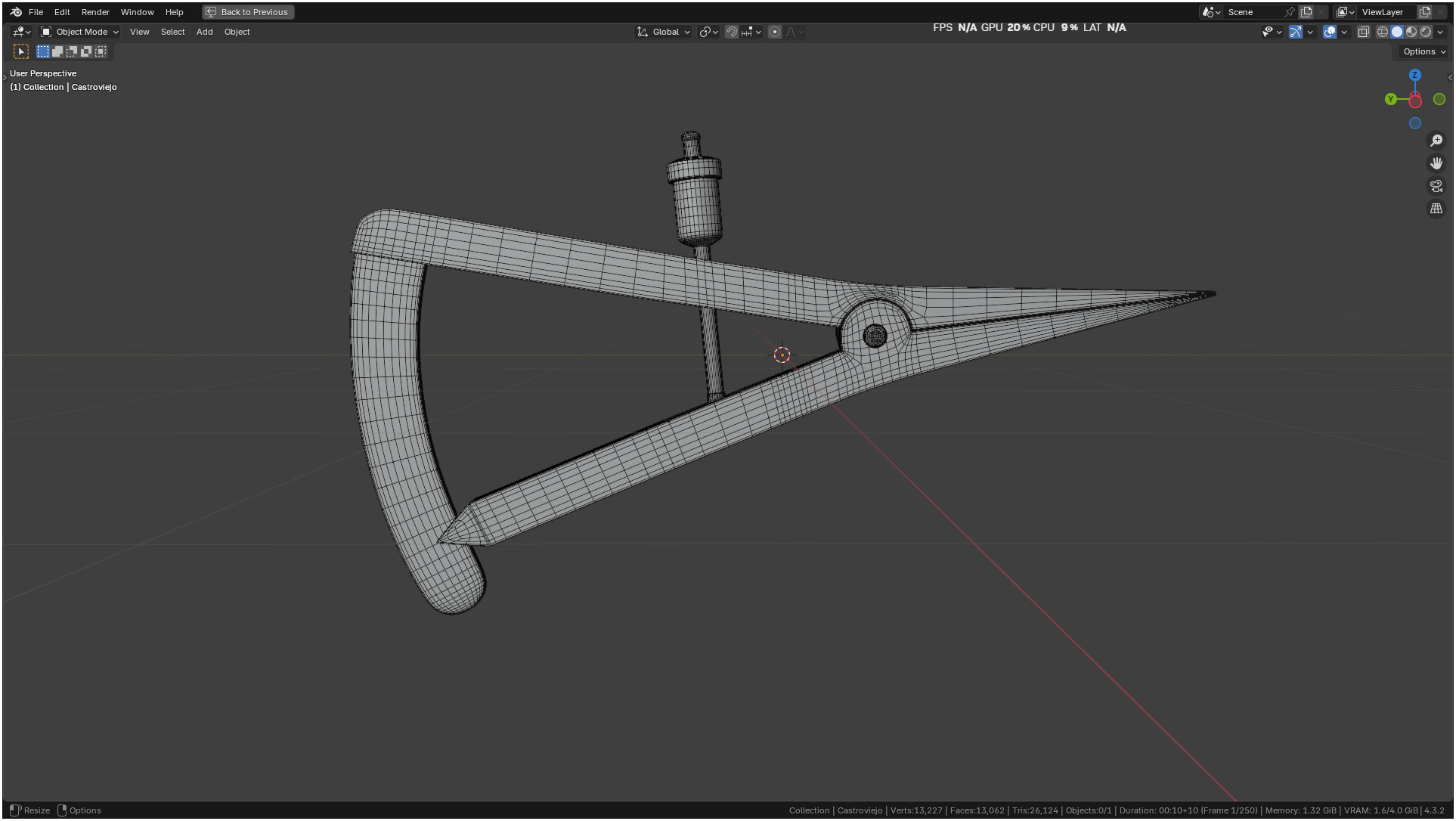 Castroviejo Caliper 3D model_20