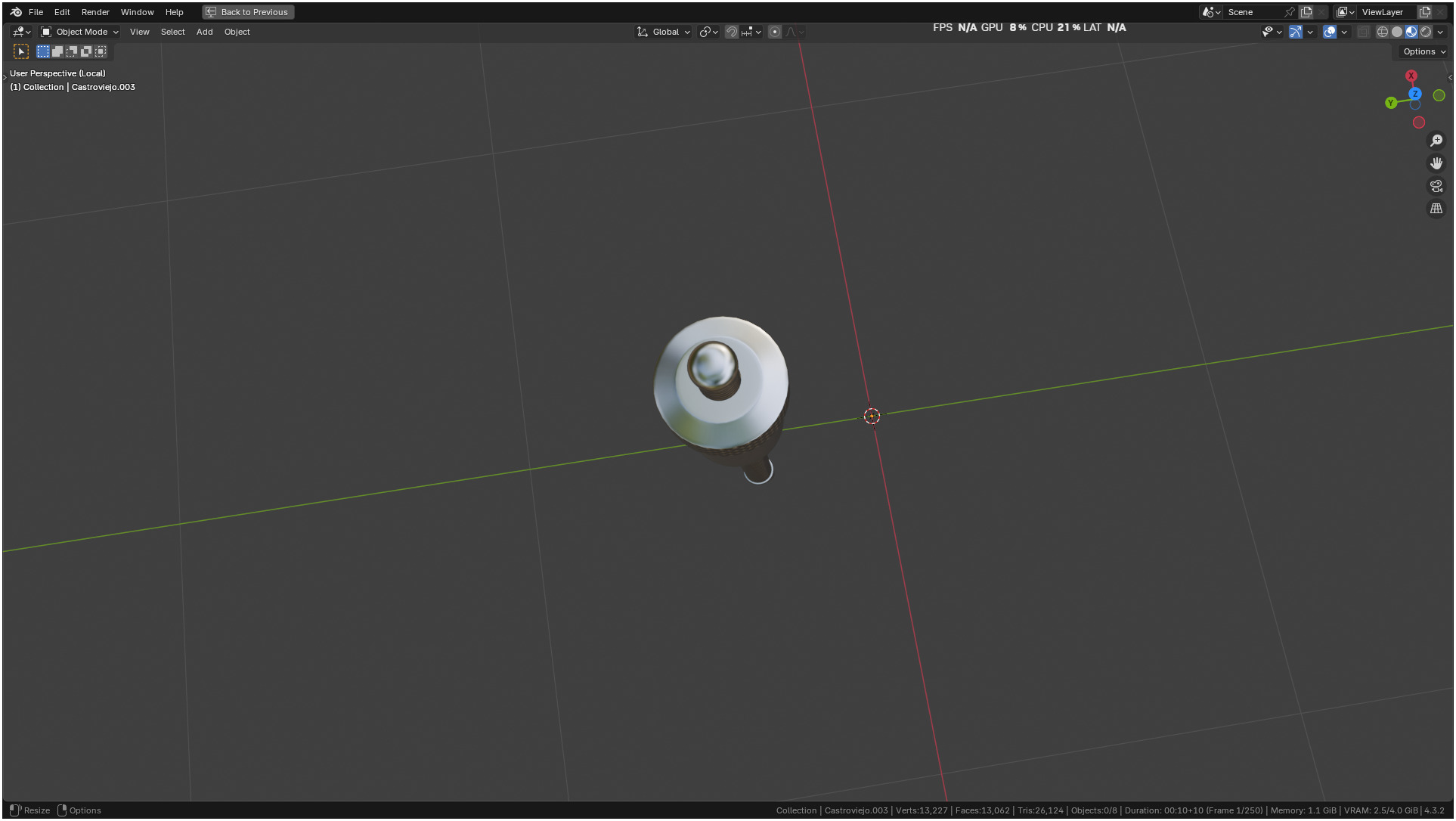 Castroviejo Caliper 3D model_60
