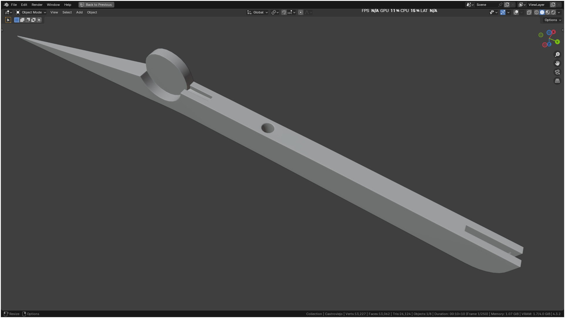 Castroviejo Caliper 3D model_39