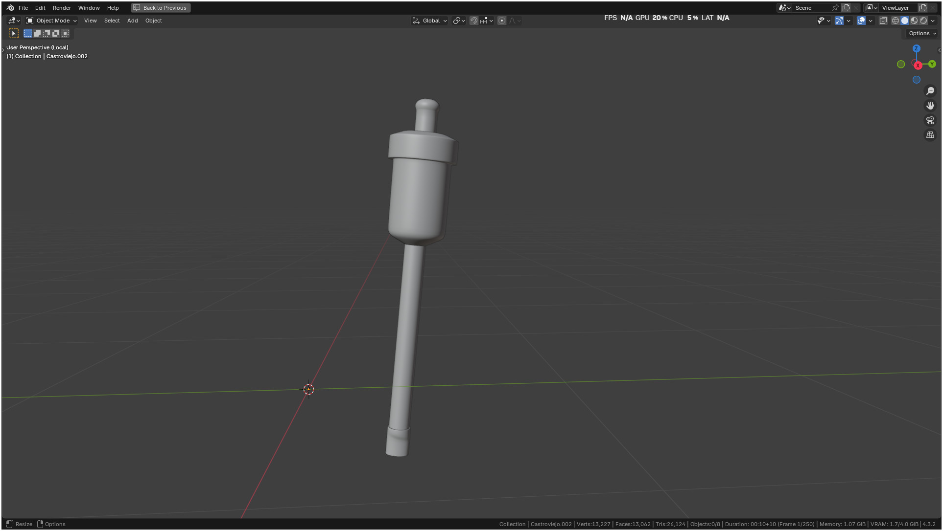 Castroviejo Caliper 3D model_51