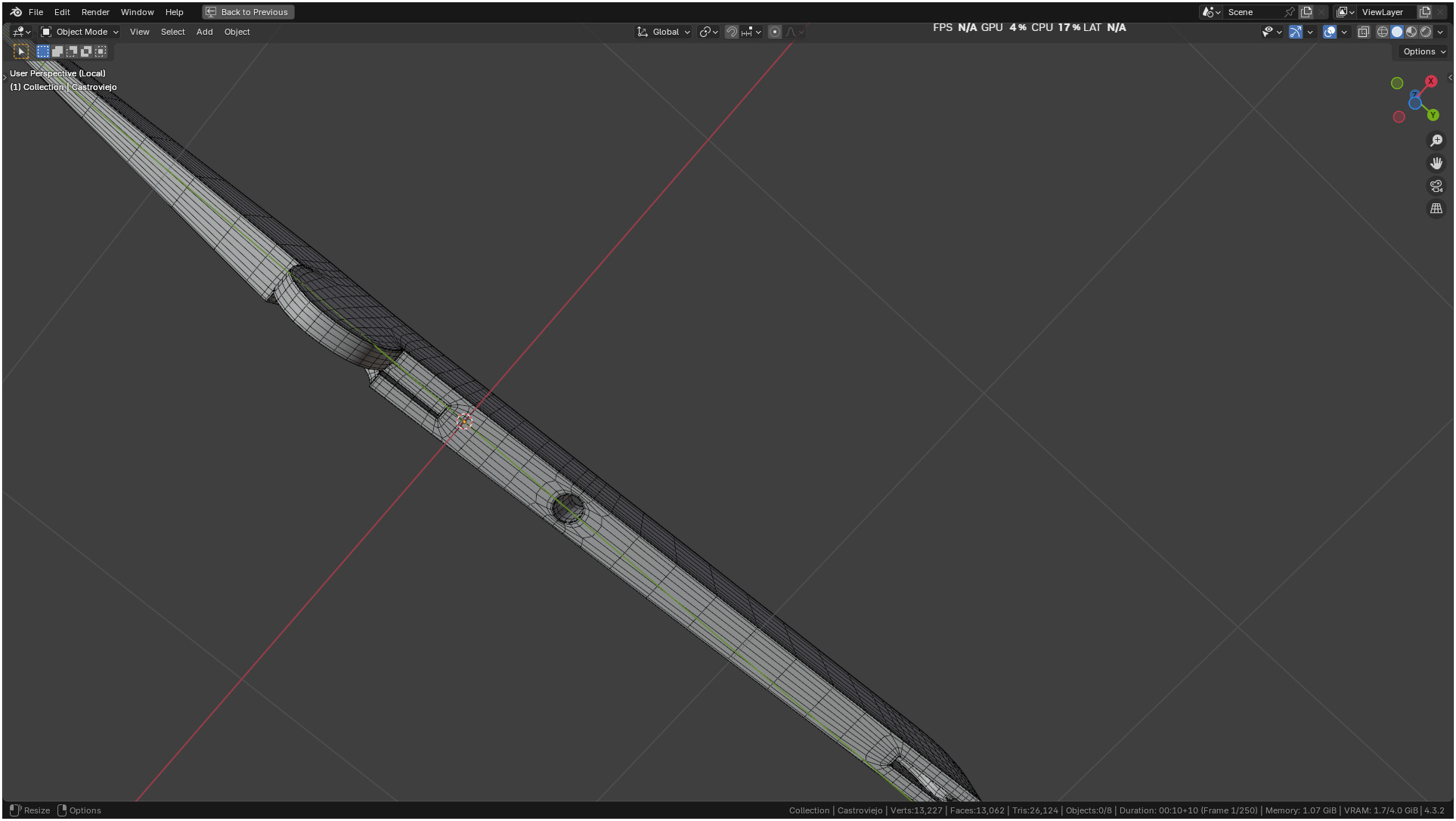 Castroviejo Caliper 3D model_37