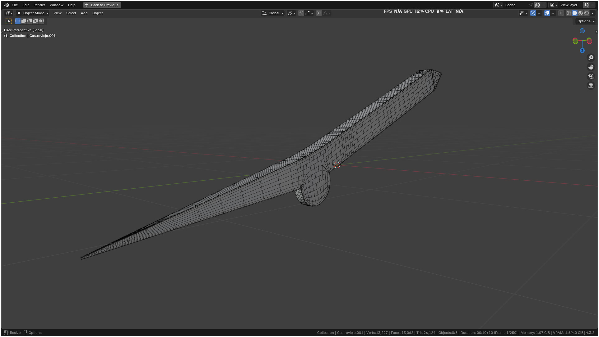 Castroviejo Caliper 3D model_30