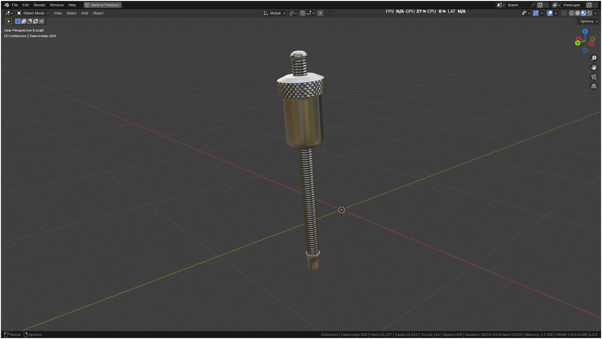 Castroviejo Caliper 3D model_59