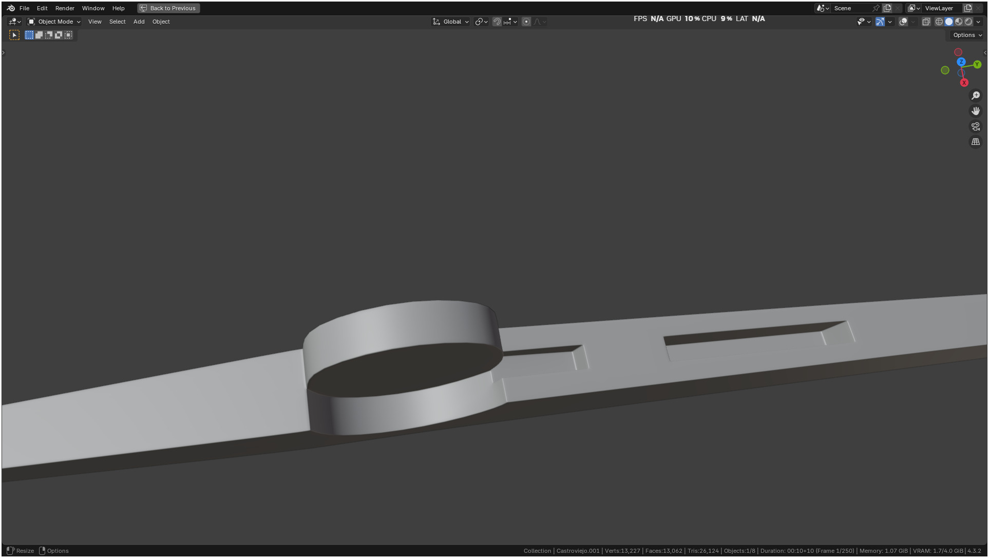 Castroviejo Caliper 3D model_25