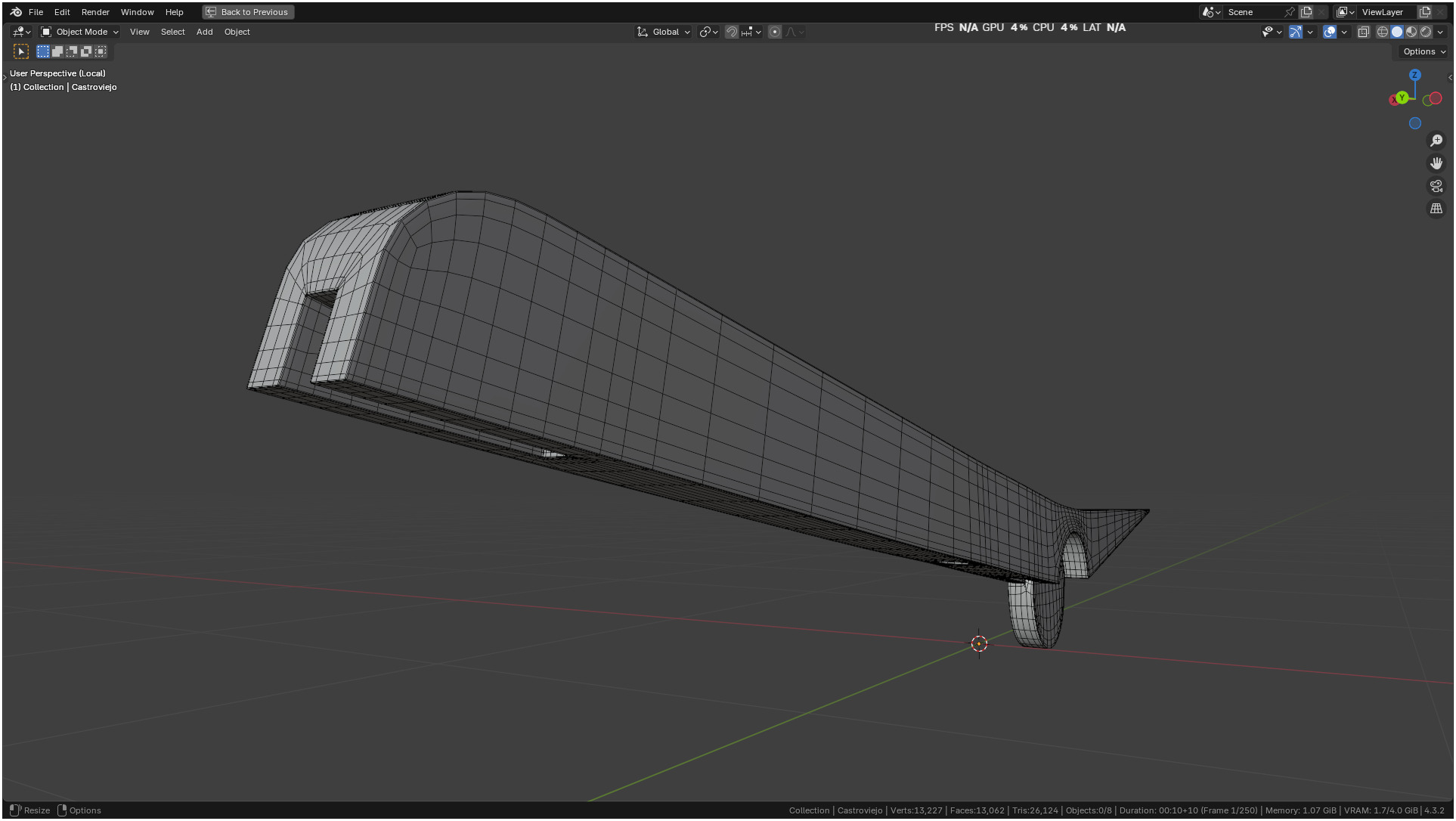 Castroviejo Caliper 3D model_35