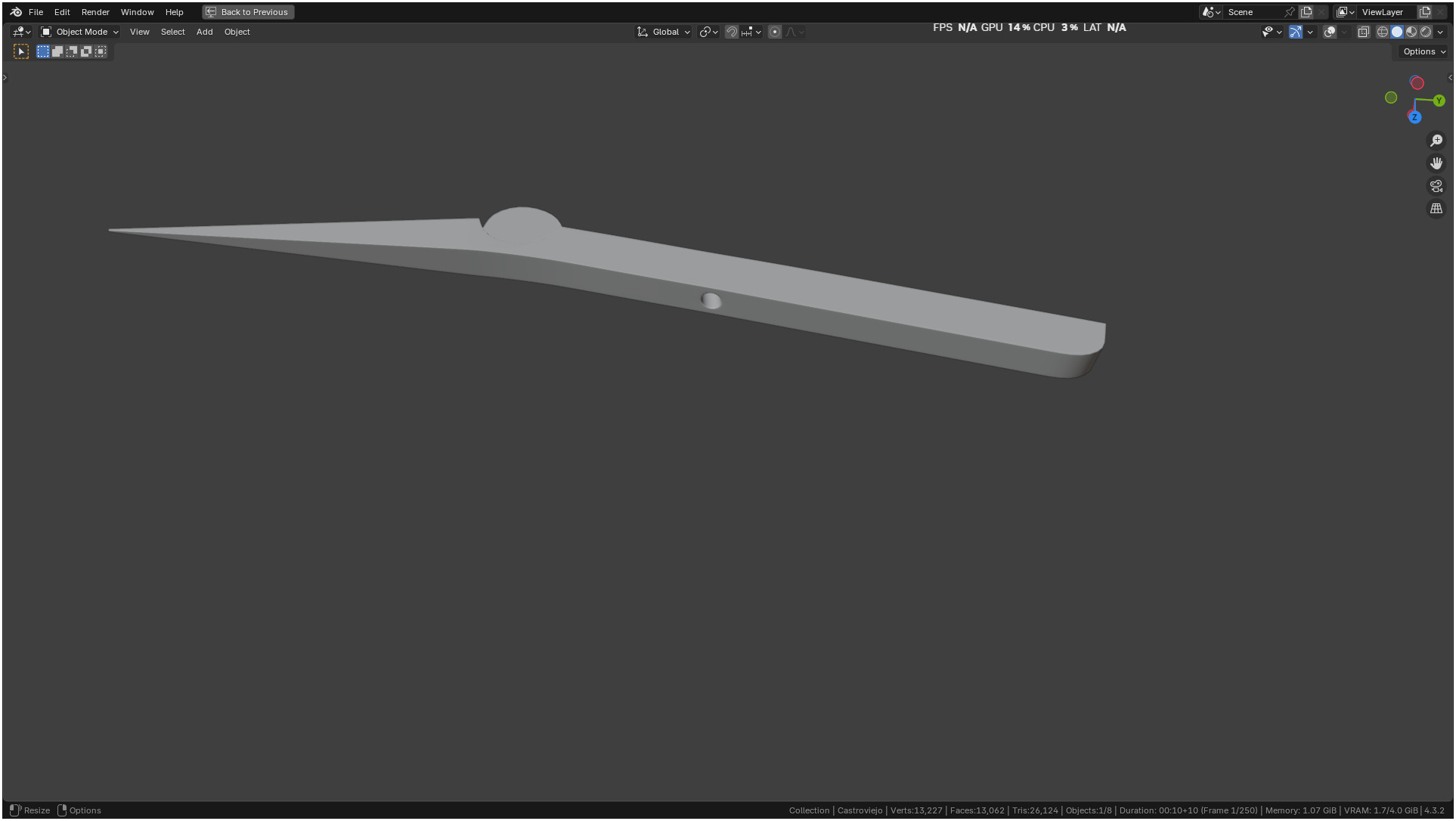 Castroviejo Caliper 3D model_40