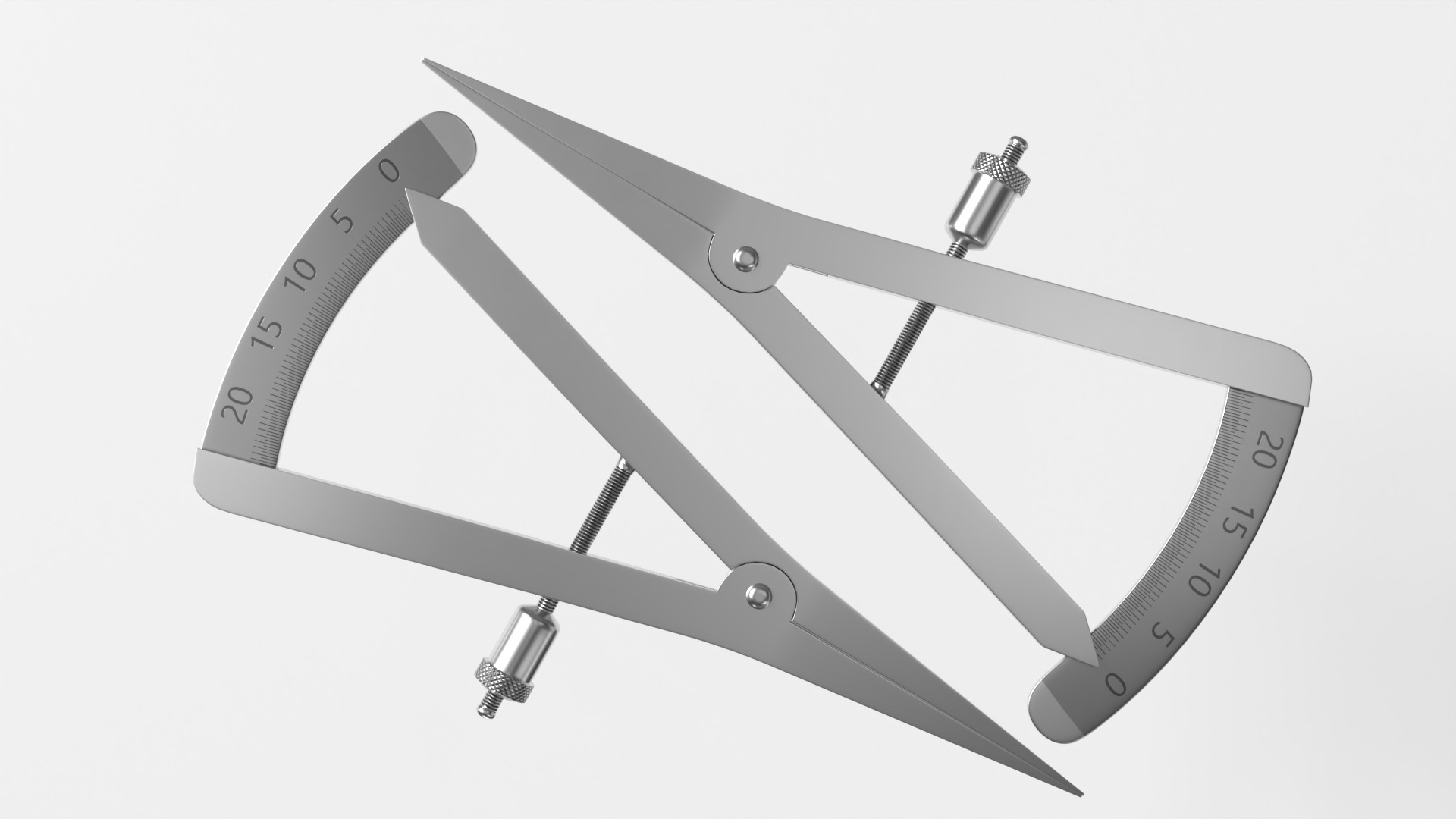 Castroviejo Caliper 3D model_1
