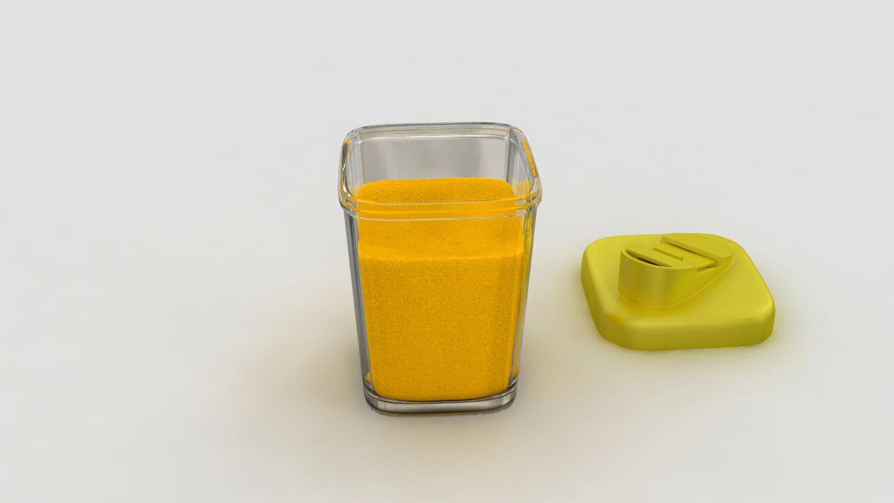 Kitchen Spises Set 3D model_16