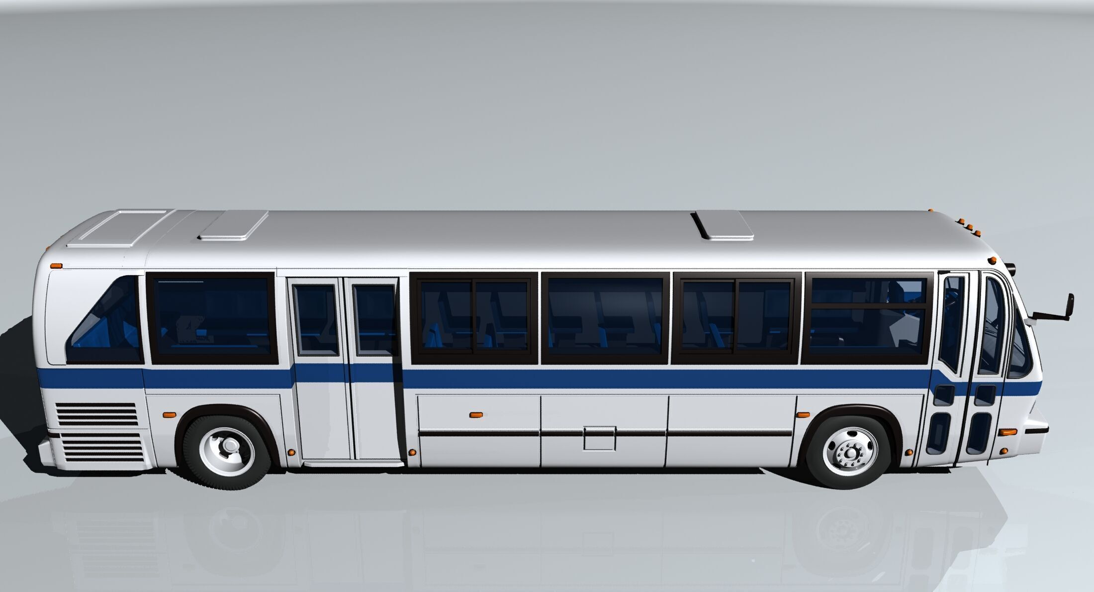 A model-copy of the GMC RTS-04 bus in scale 1 to 72 3D print model_5