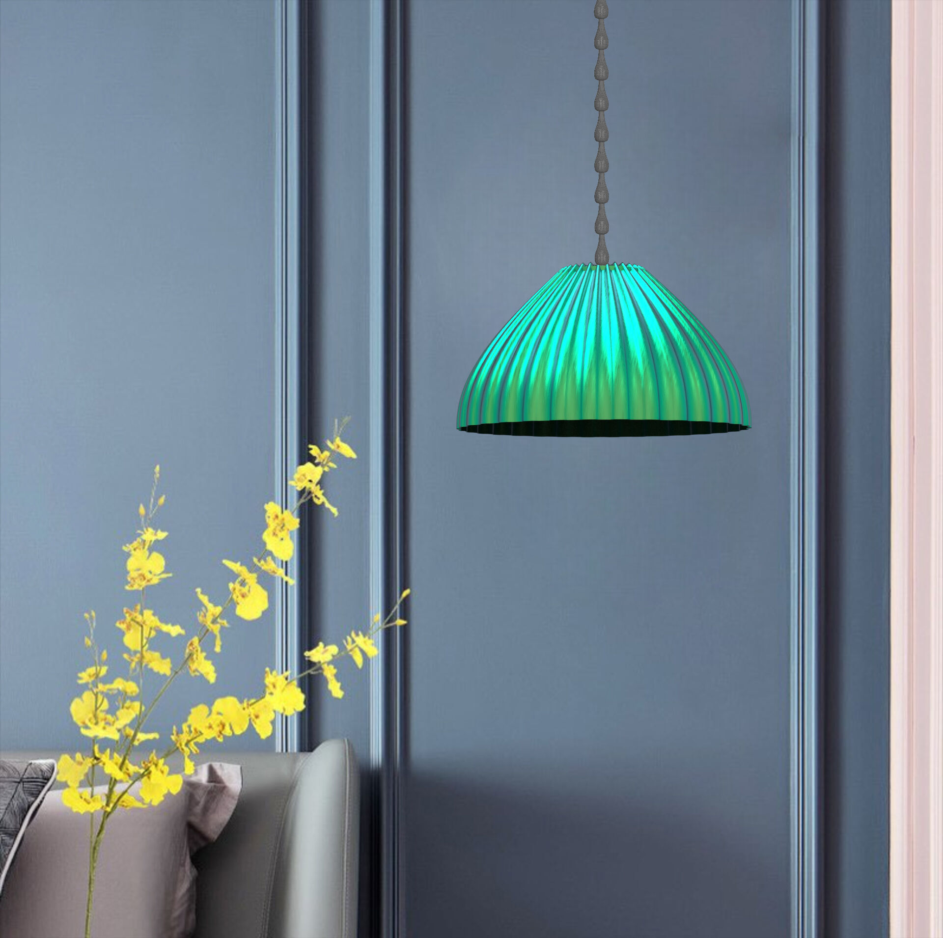 Lamp shade 3D print model_1