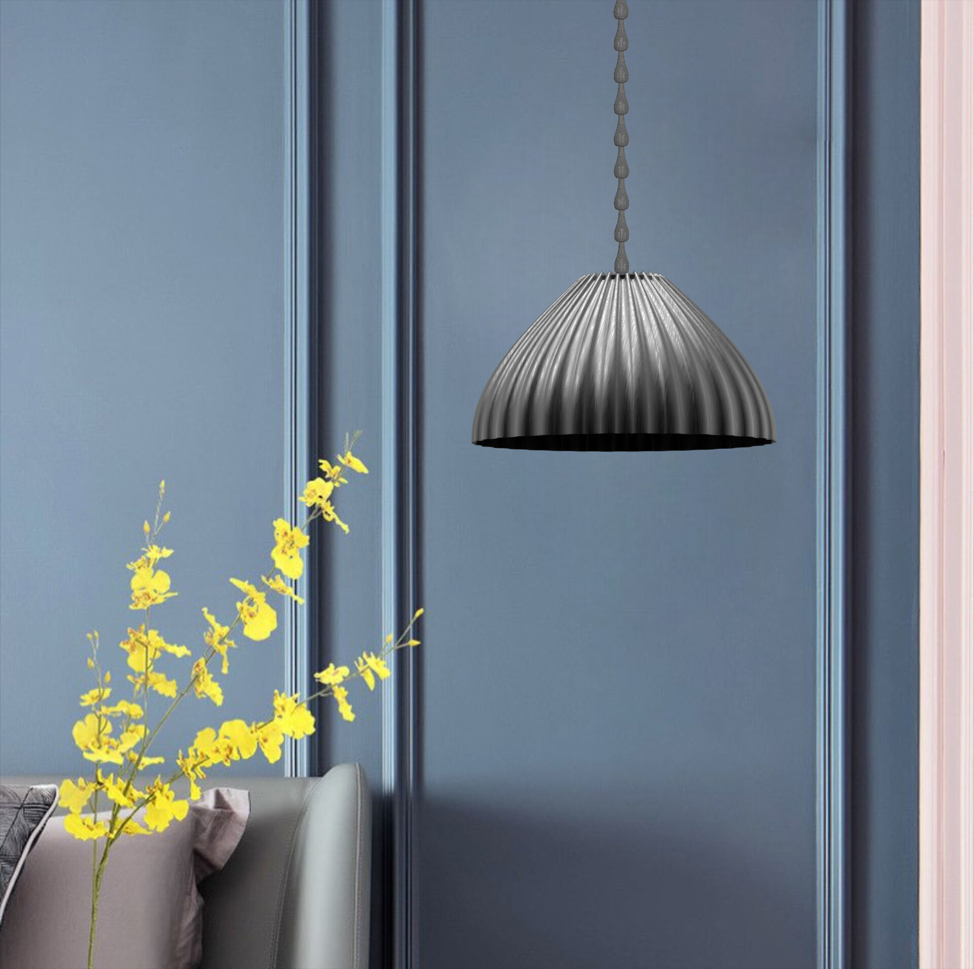 Lamp shade 3D print model_2