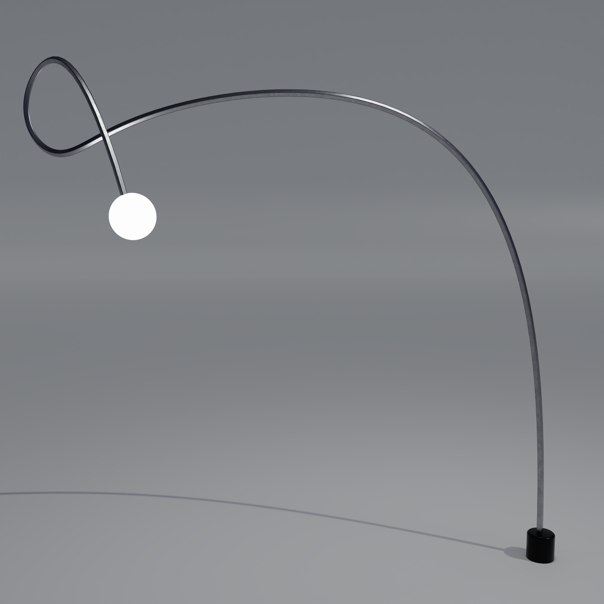 Floor lamp 3D model_1