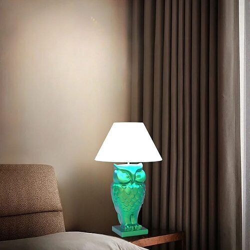 owl Table Lamp 3D print model