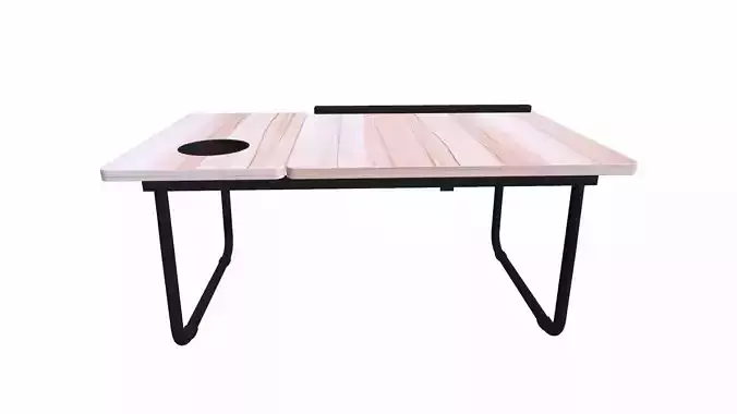 Adjustable Tilting Laptop Folding Table 3D model