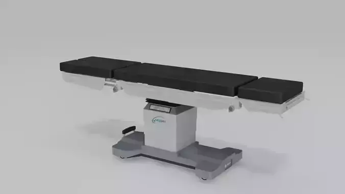 Hospital Equipment Medin general surgical table  Low-poly 3D model