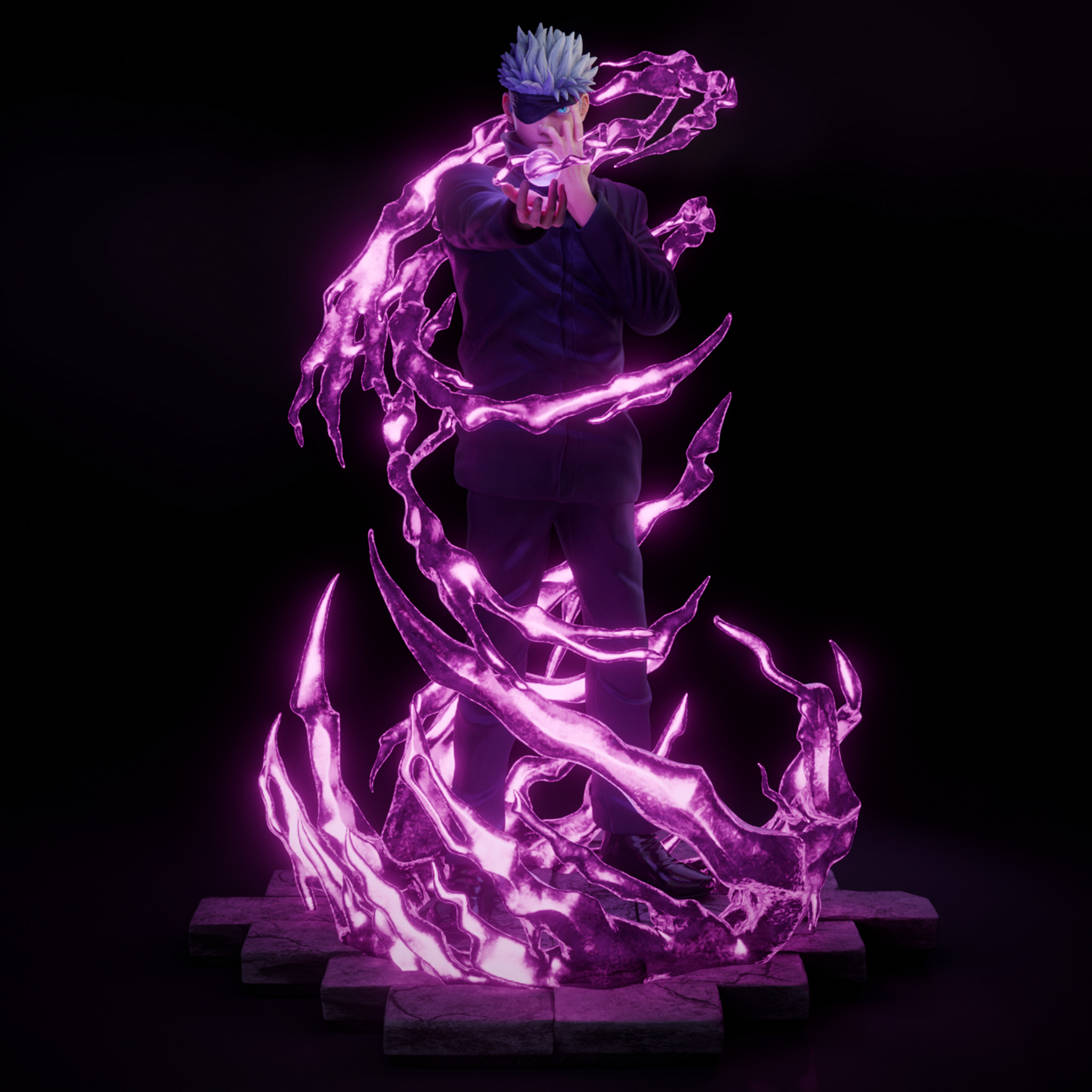 Satoru Gojo - Jujutsu Kaisen 3D print model_3