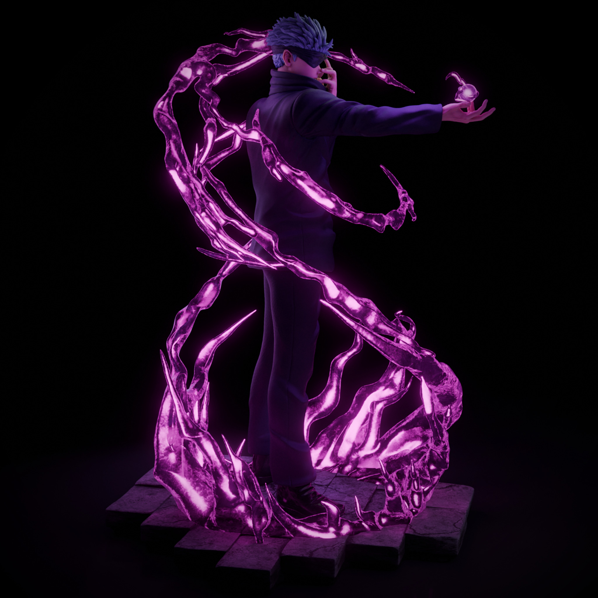 Satoru Gojo - Jujutsu Kaisen 3D print model_7