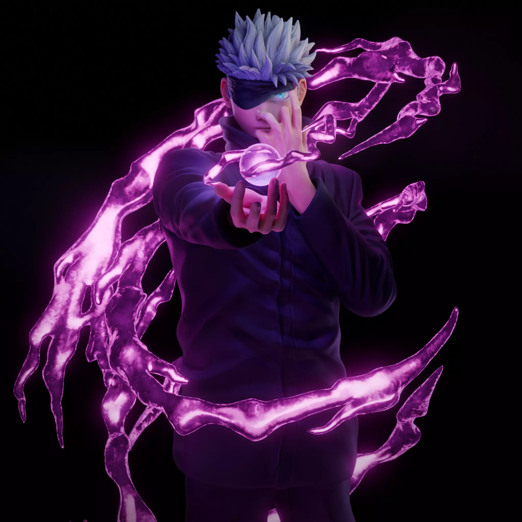 Satoru Gojo - Jujutsu Kaisen 3D print model_0